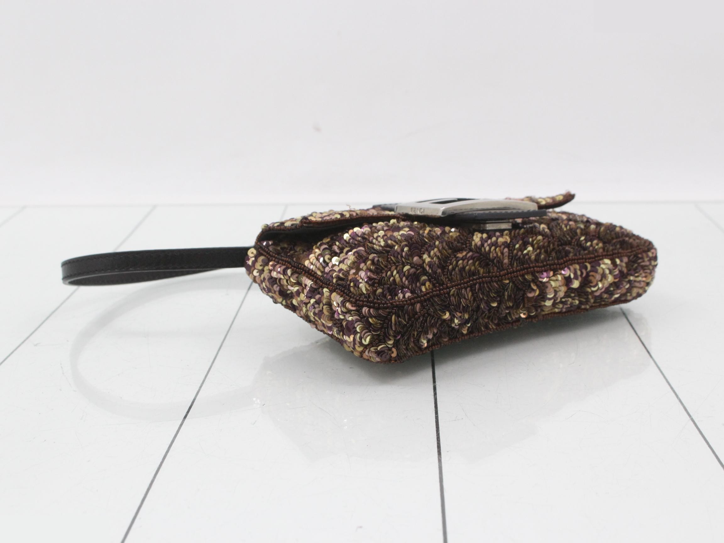 Mamma Bucket Sequin Bag/Handbag — view 5