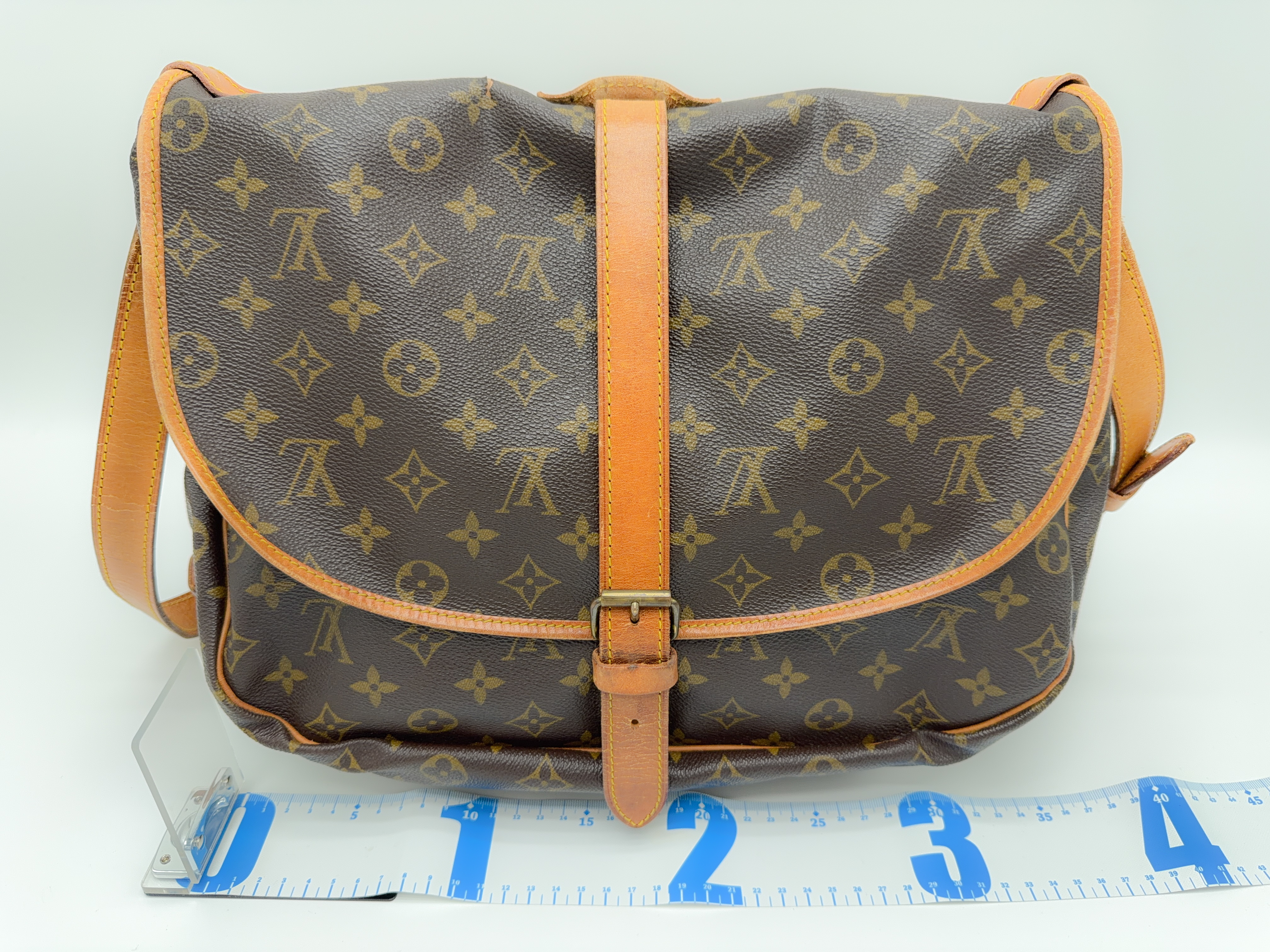 Monogram M42254 Saumur 35 Shoulder Bag — view 2