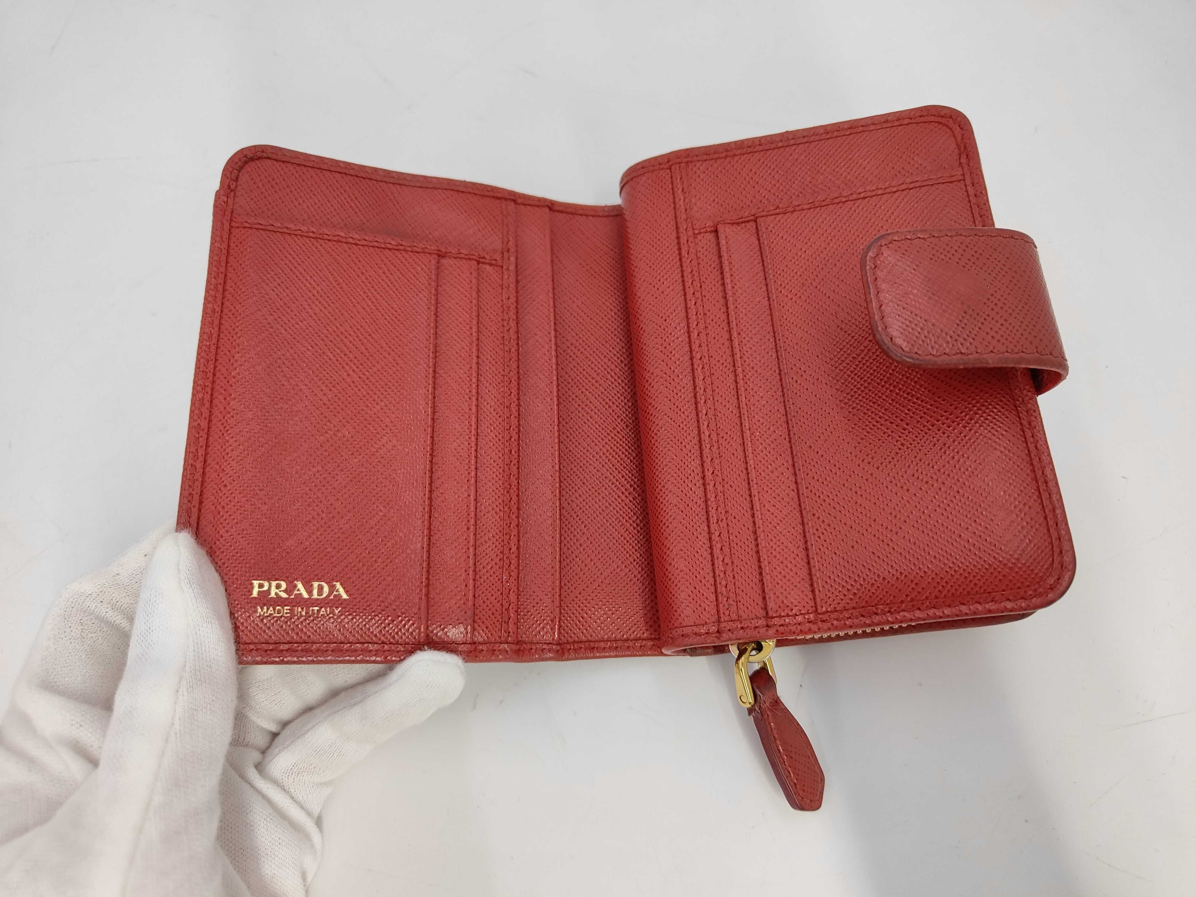 Saffiano Bi-fold Leather Wallet — view 6