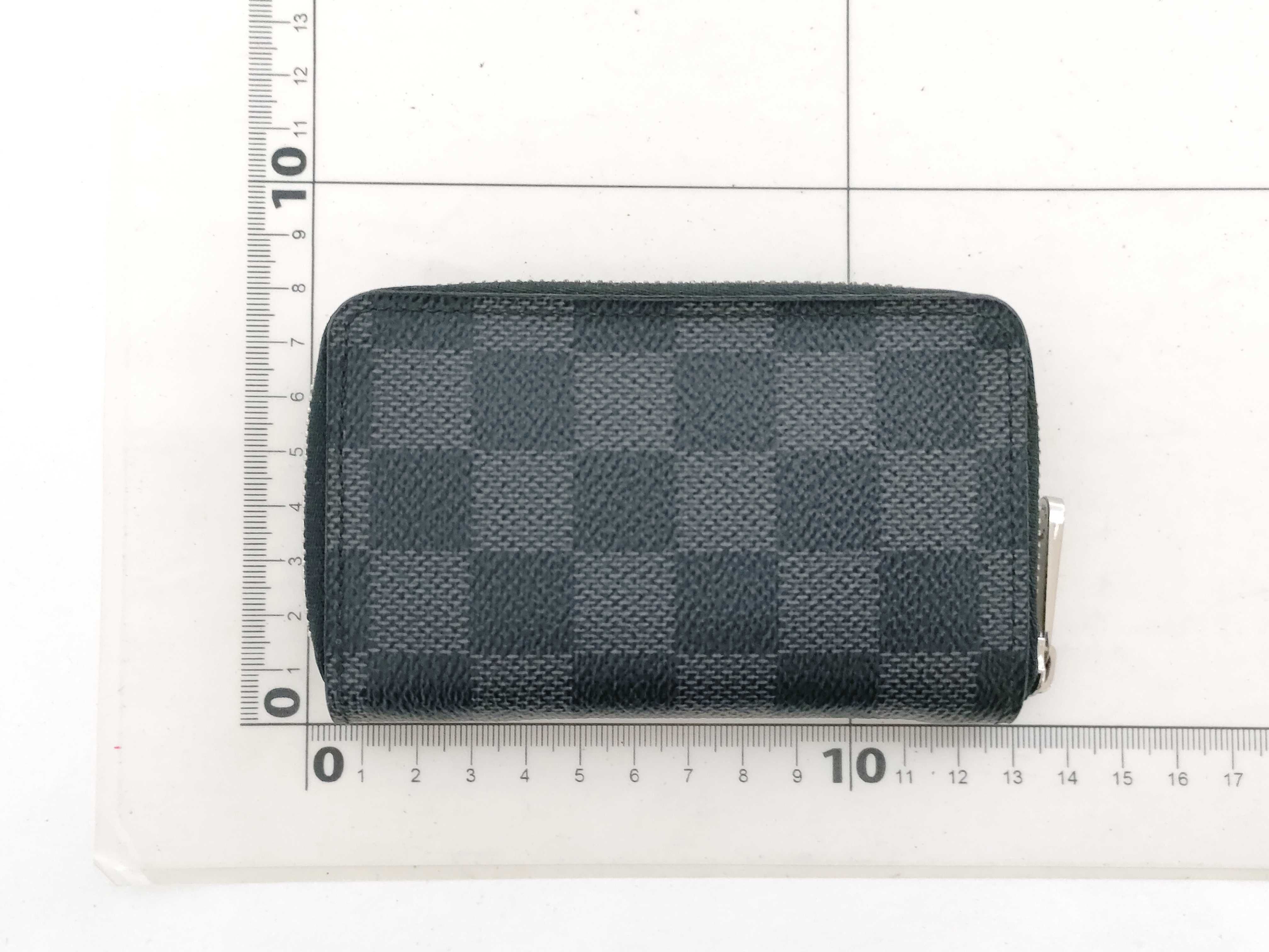 Damier Graphite LV Damier Graphite Zippy Coin Purse N63076 MI2154 Coin Case — view 2