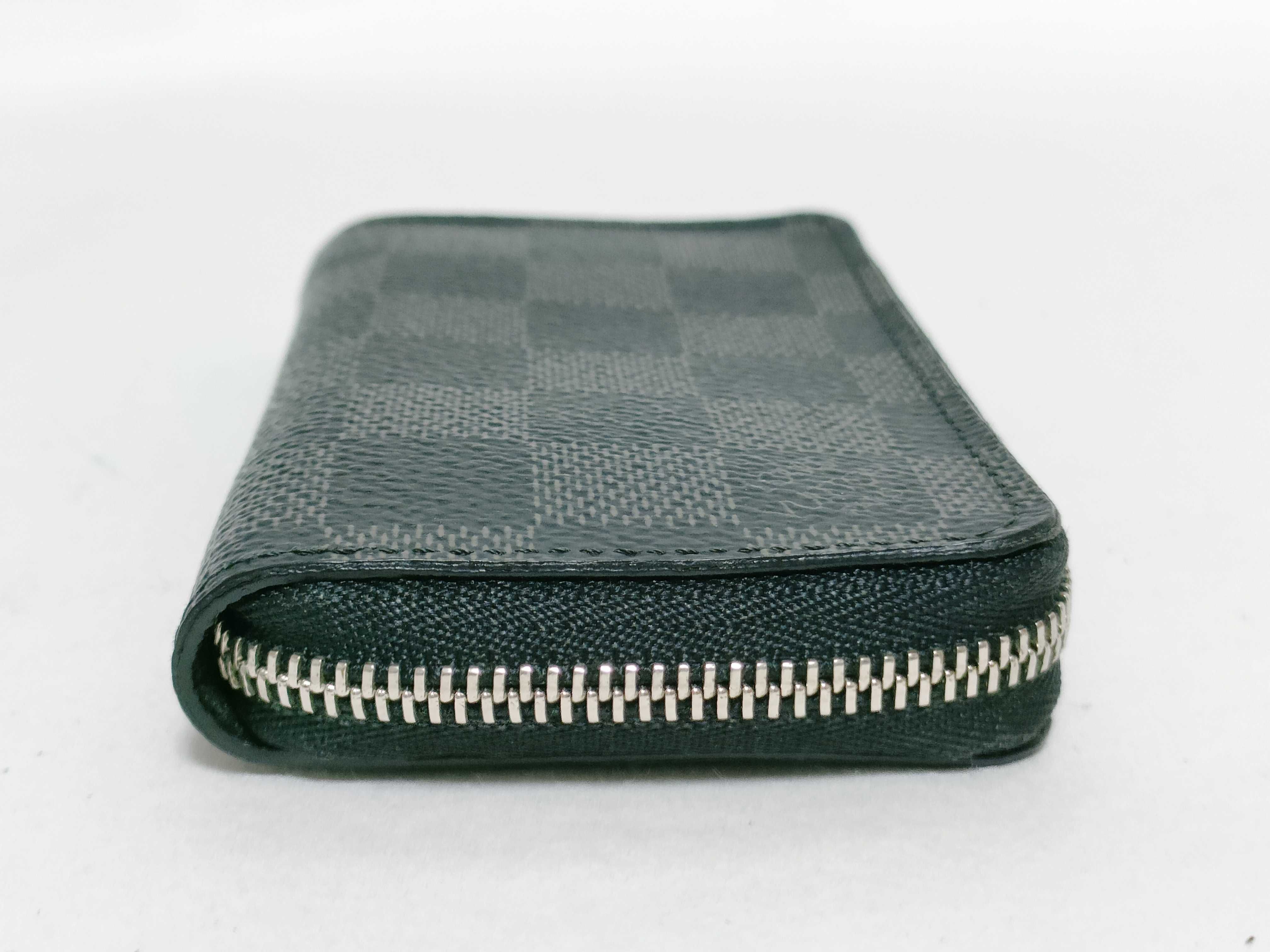 Damier Graphite LV Damier Graphite Zippy Coin Purse N63076 MI2154 Coin Case — view 3