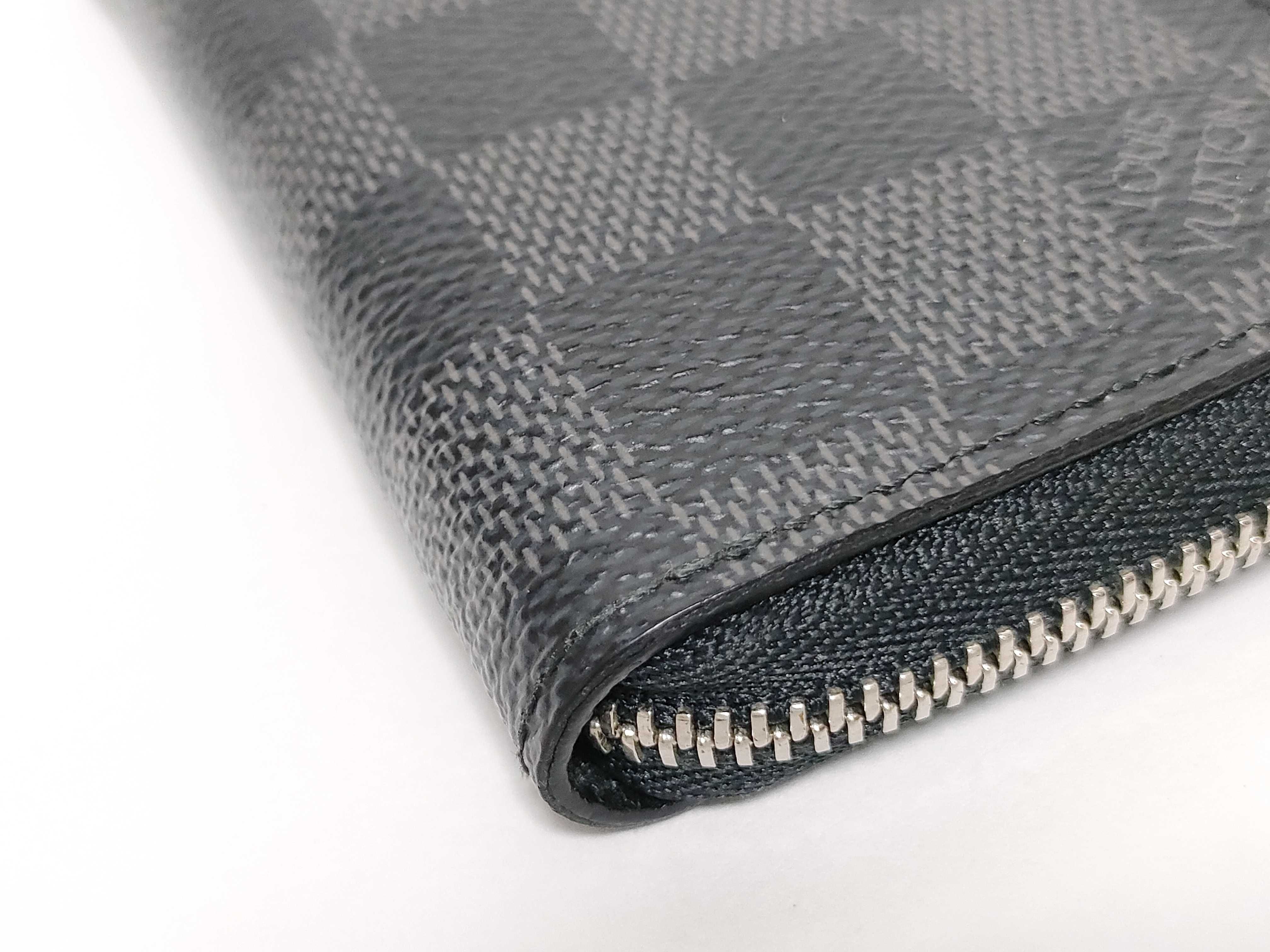 Damier Graphite LV Damier Graphite Zippy Coin Purse N63076 MI2154 Coin Case — view 4