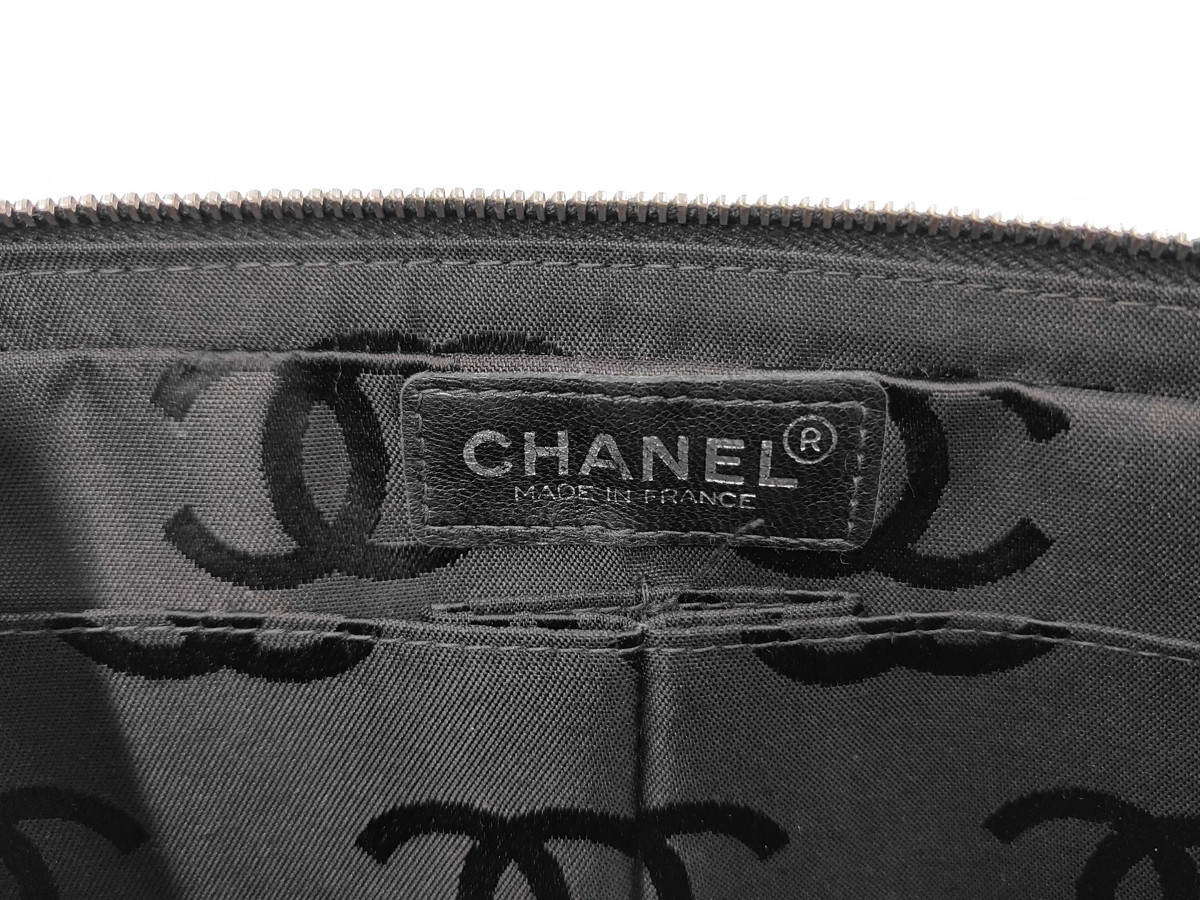 Chocolate Bar Nylon Chain Shoulder Bag, Black Shoulder Bag — view 12