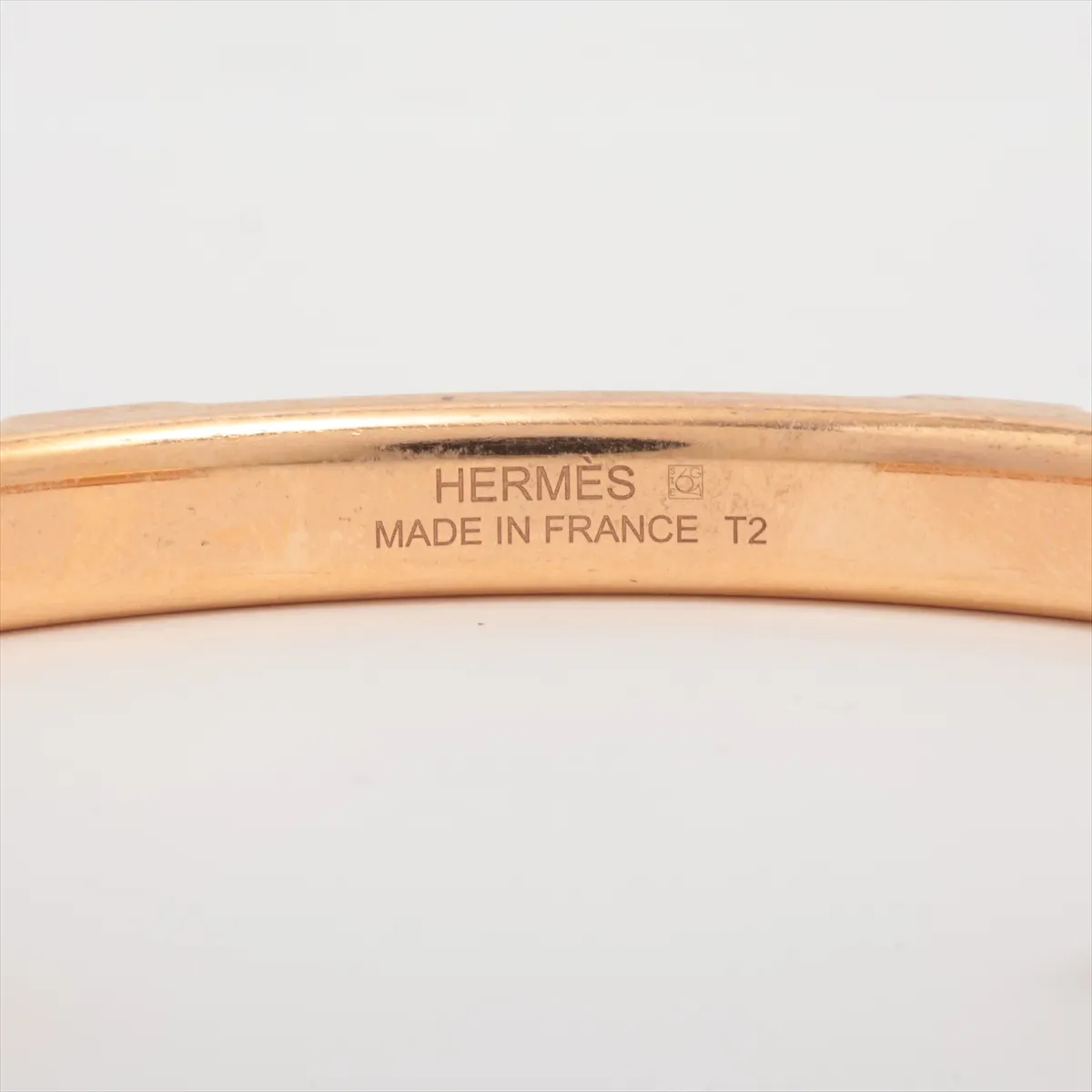 ATHéNA bangle T2 GP x leather gold x brown. Shows — view 4