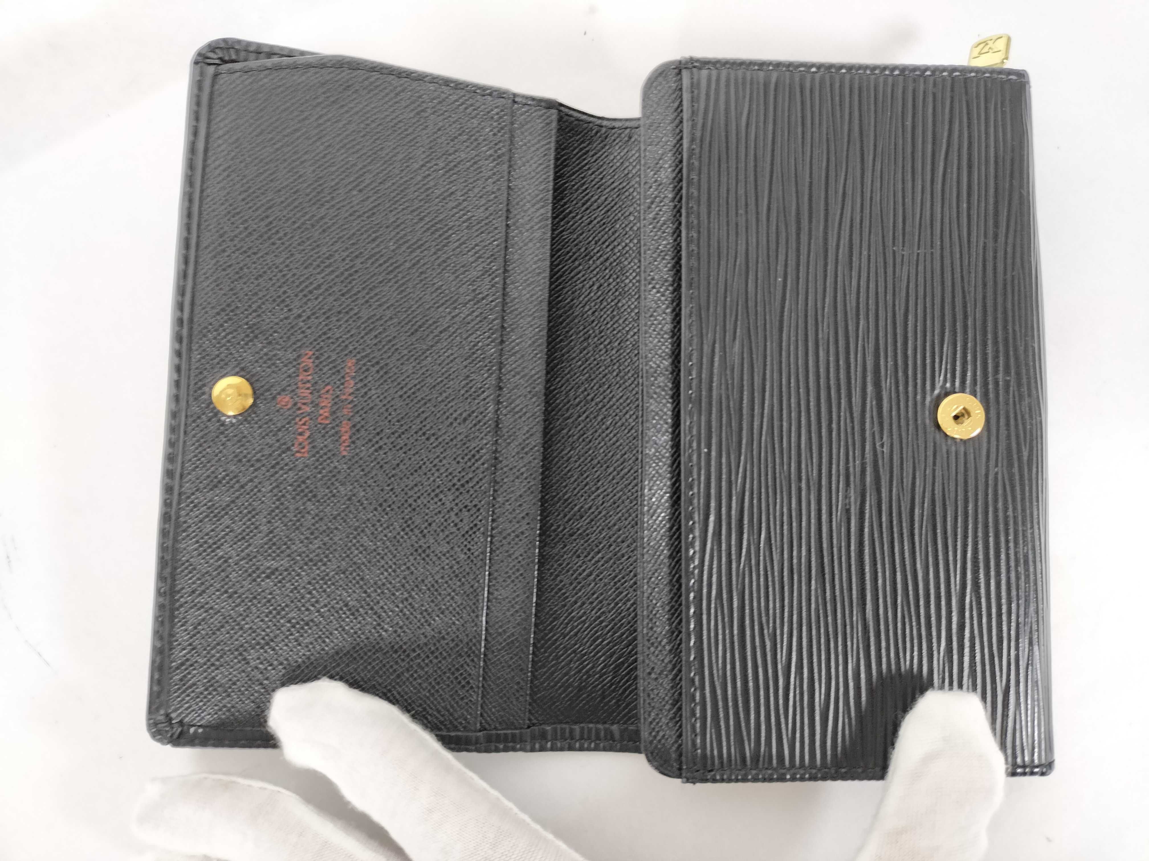 Epi Leather Portemonnaie Billet Trésor Wallet — view 8