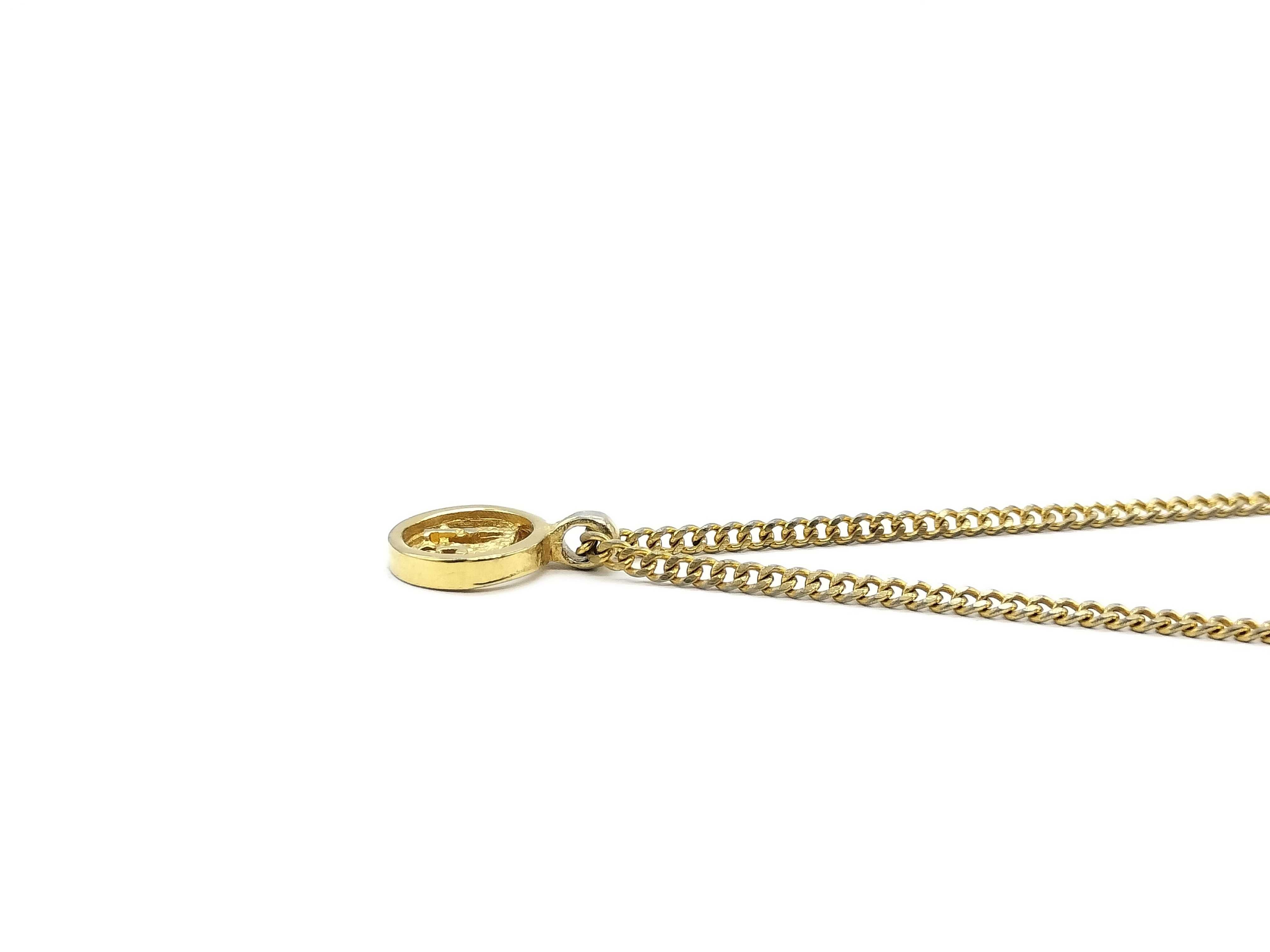 Necklace with Circle Logo — view 2