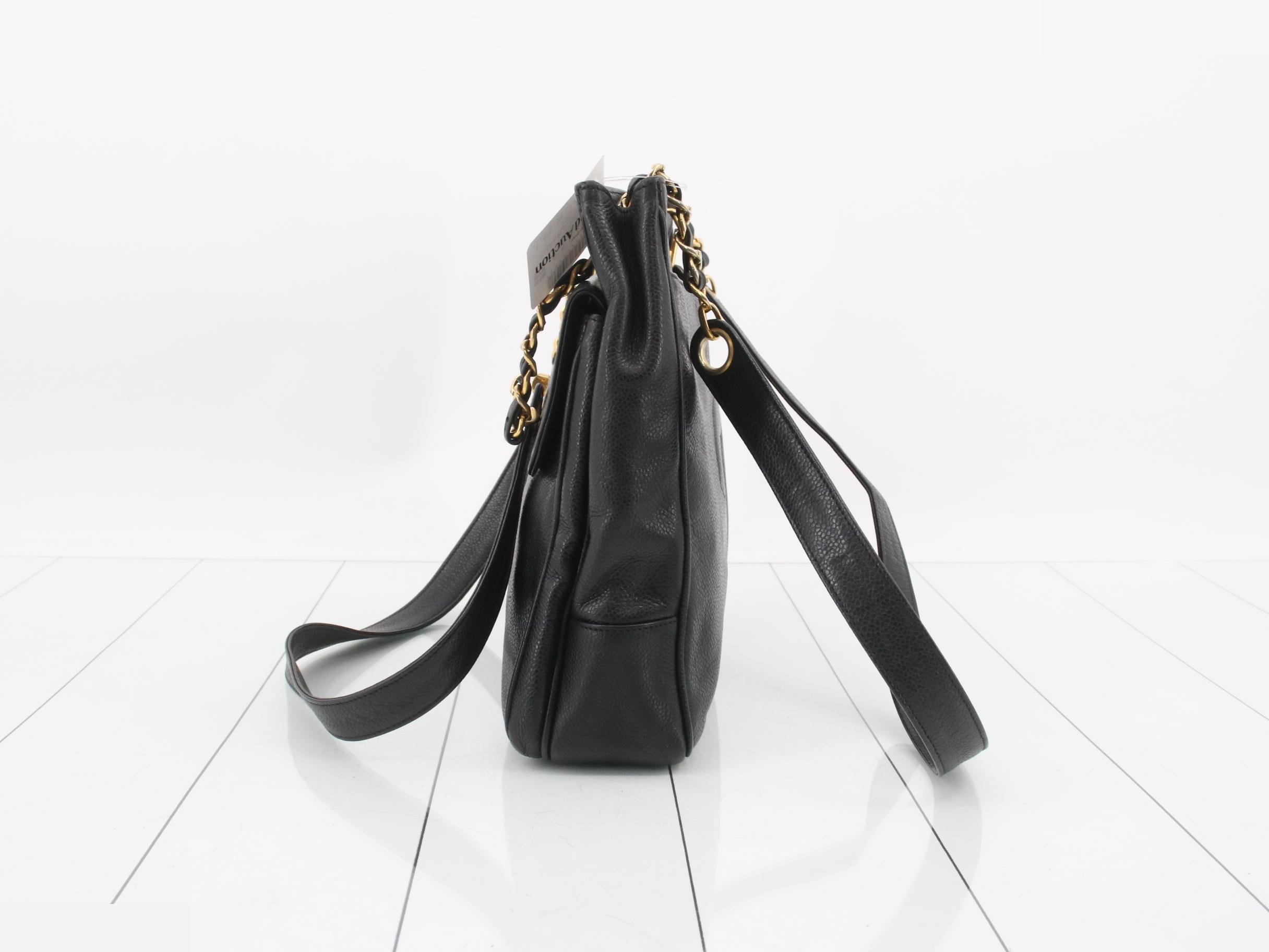 Caviar Coco Mark Chain Bag, Series 2, W32 — view 3
