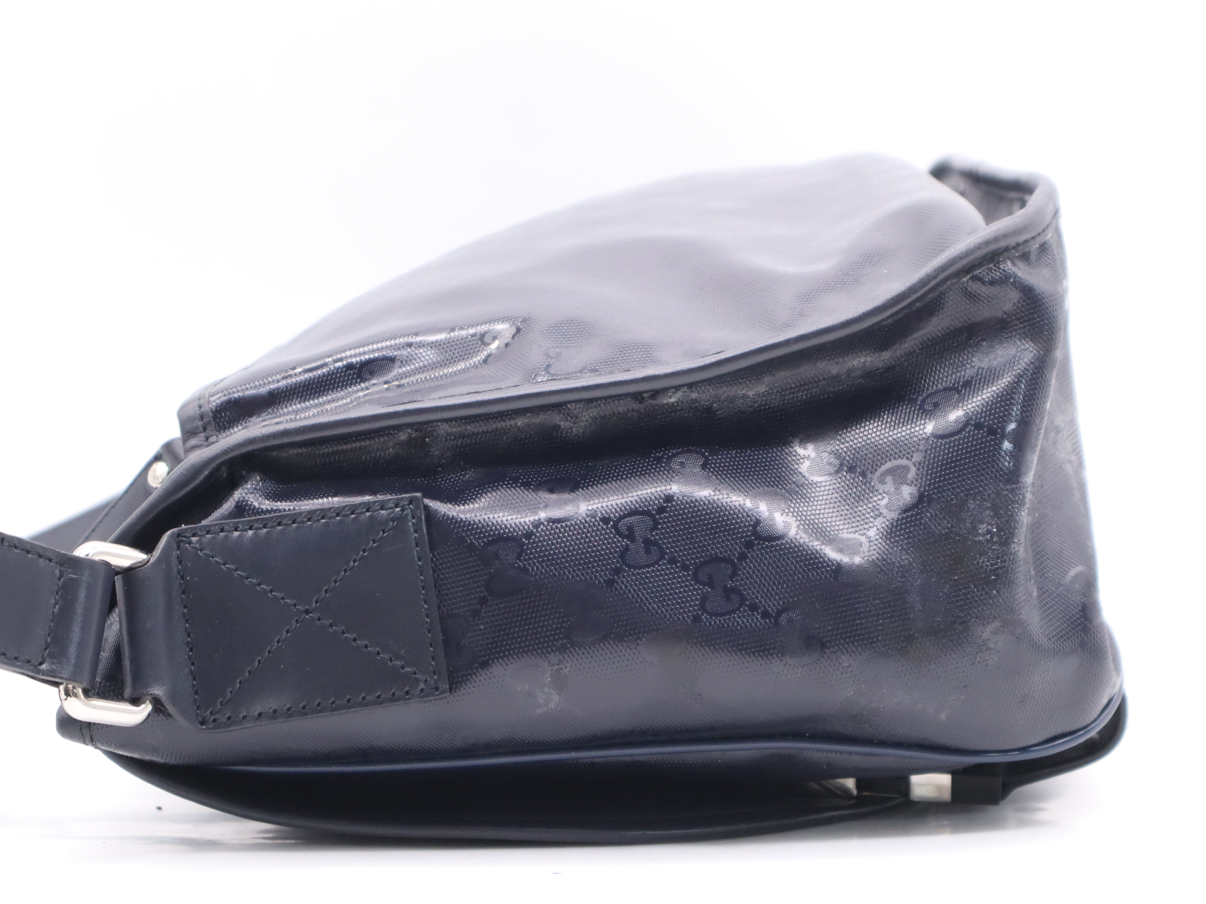 201725 GG Imprime Messenger Bag, Black, with dust bag, shoulder bag — view 3