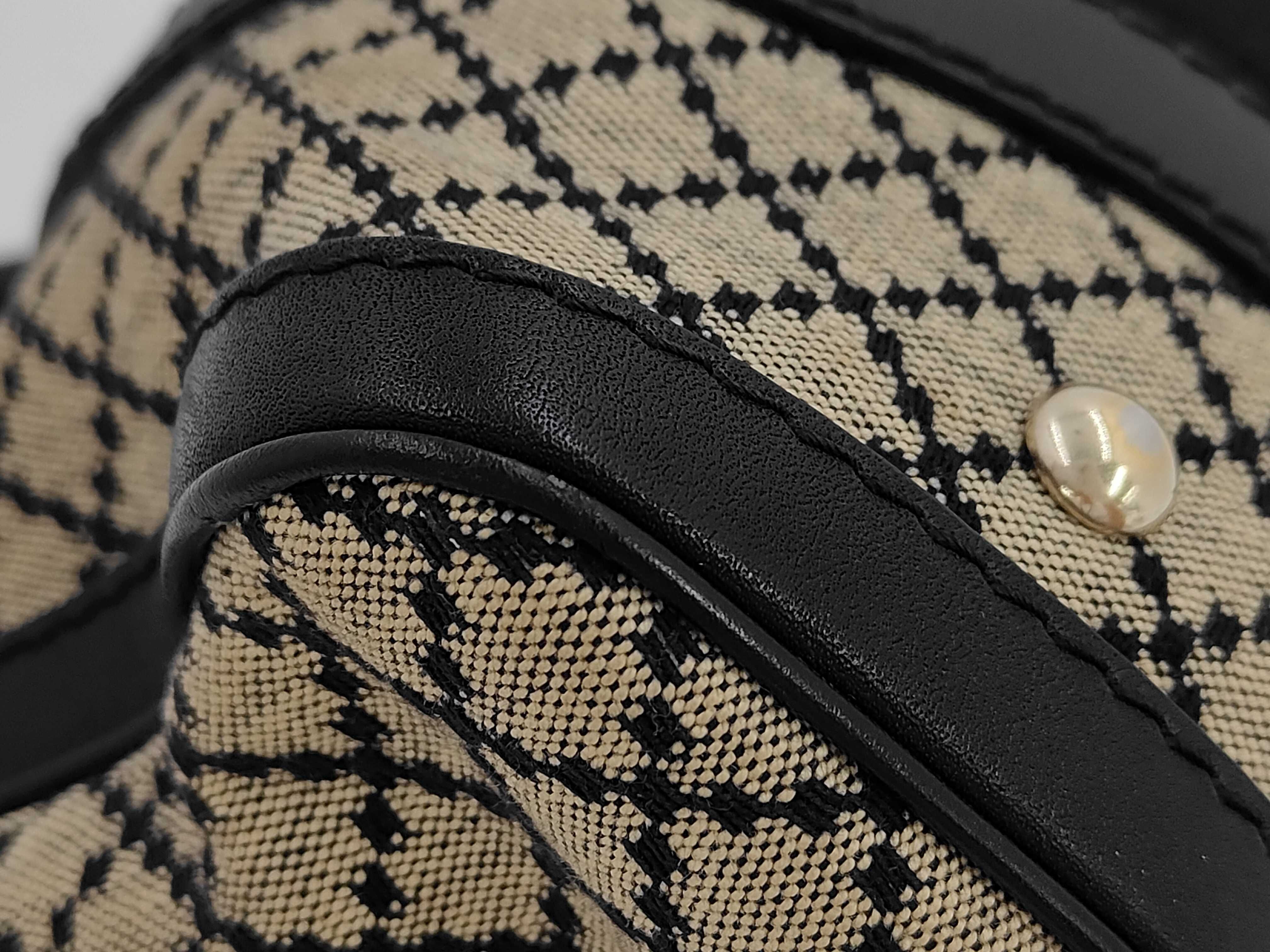 Diamante Canvas 2-Way Handbag — view 4
