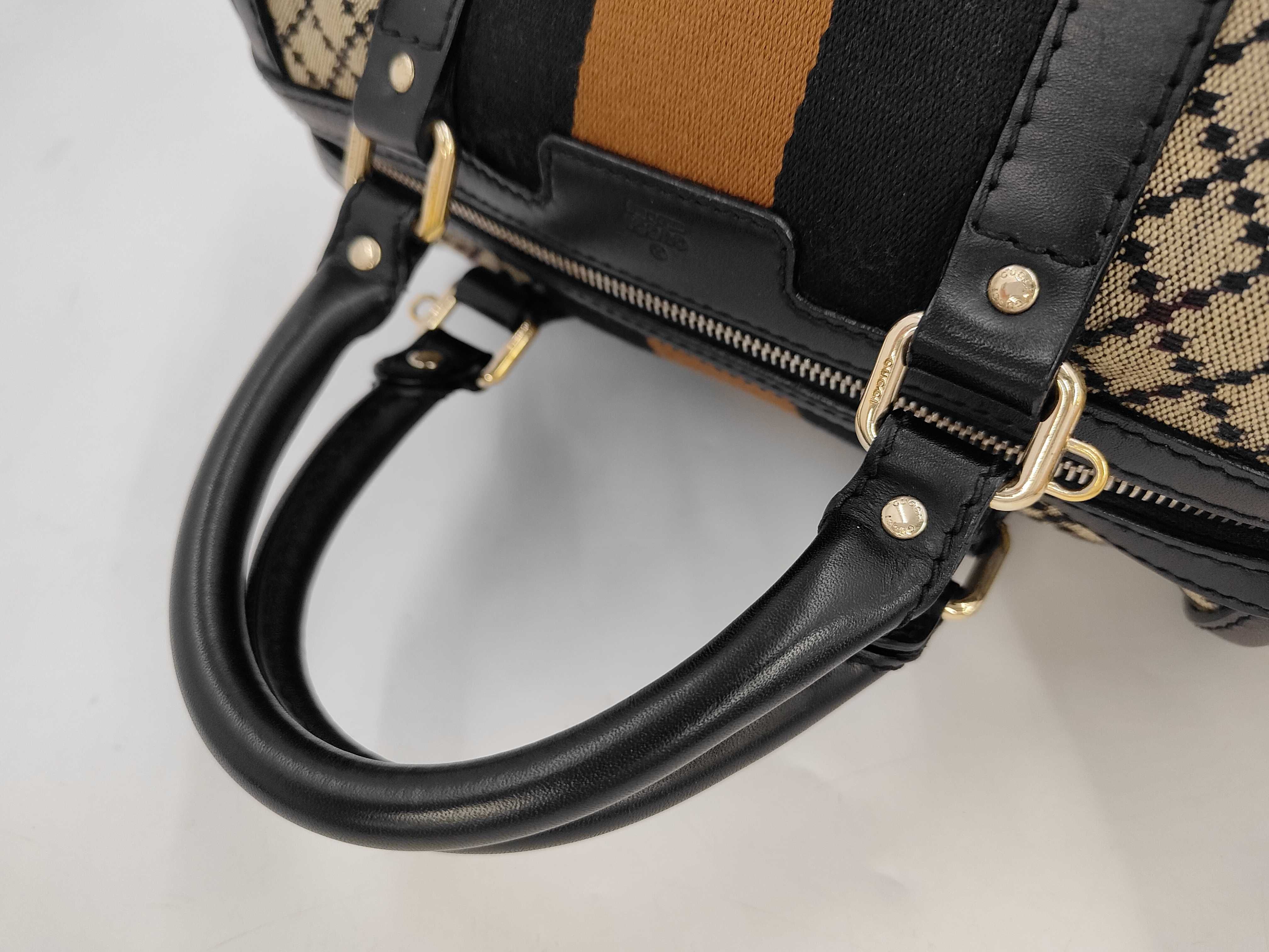 Diamante Canvas 2-Way Handbag — view 5