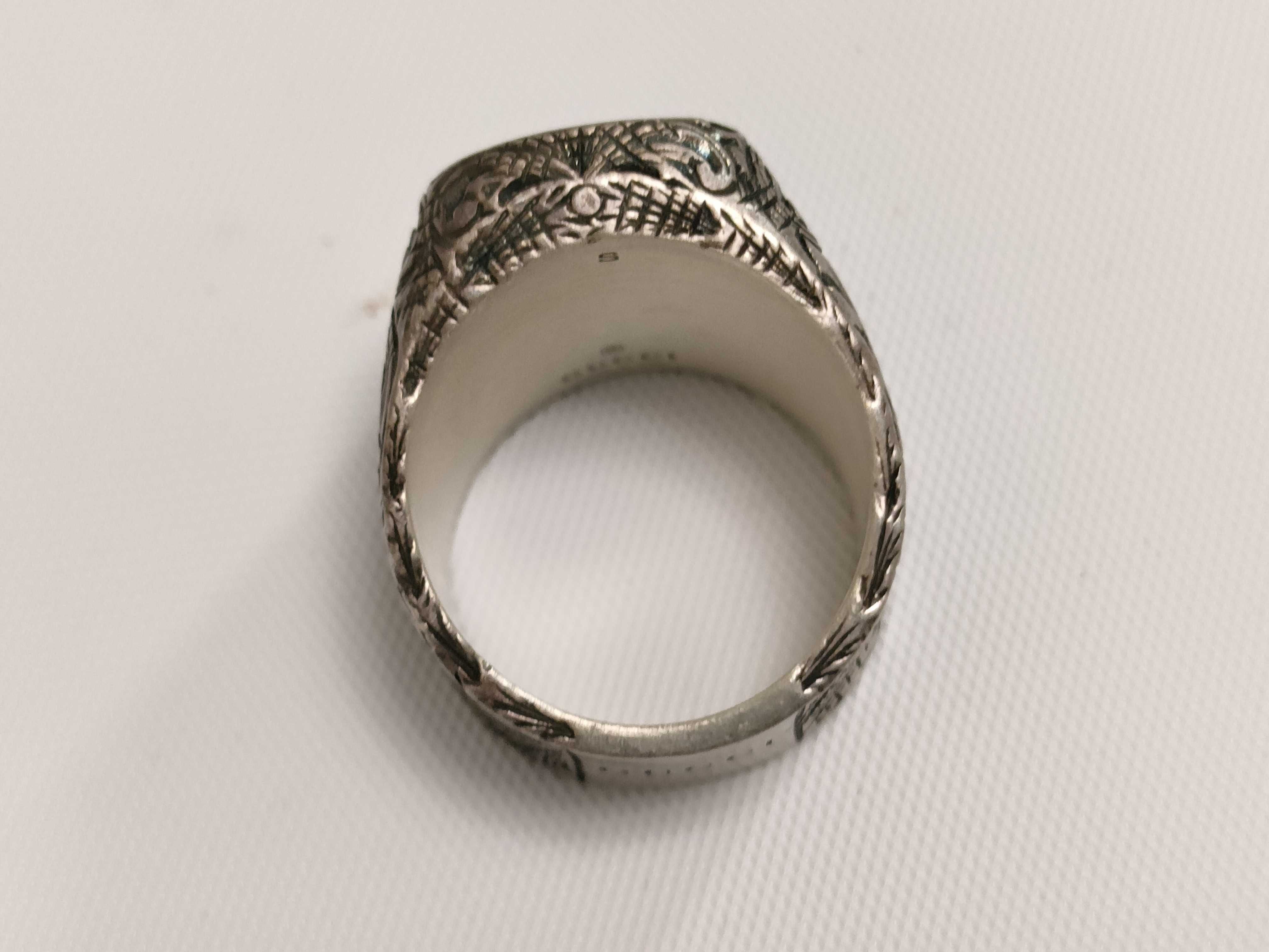 Arabesque Alphabet Ring, SV925 Ring — view 6