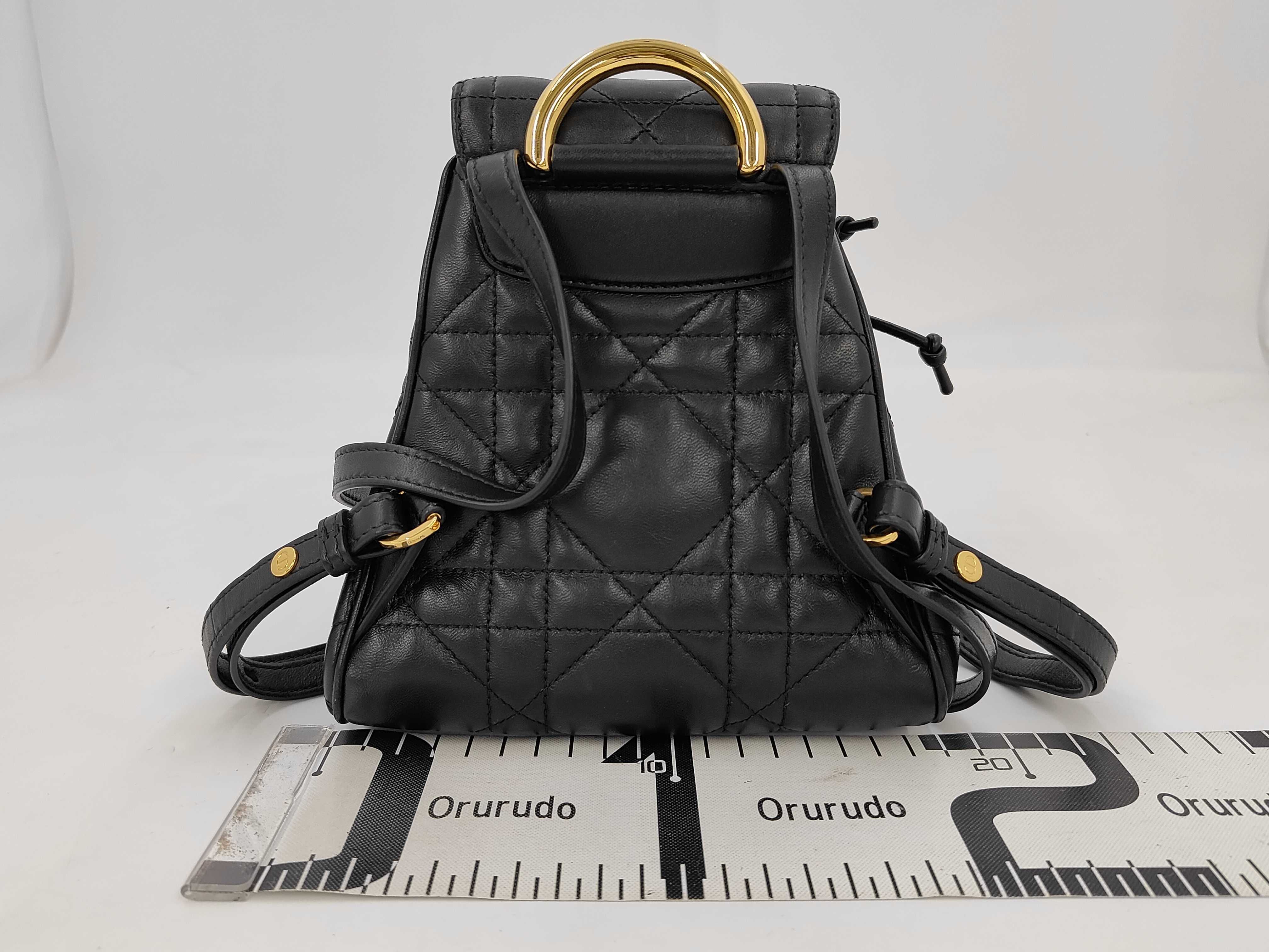 Macro Cannage Leather Backpack Rucksack — view 2