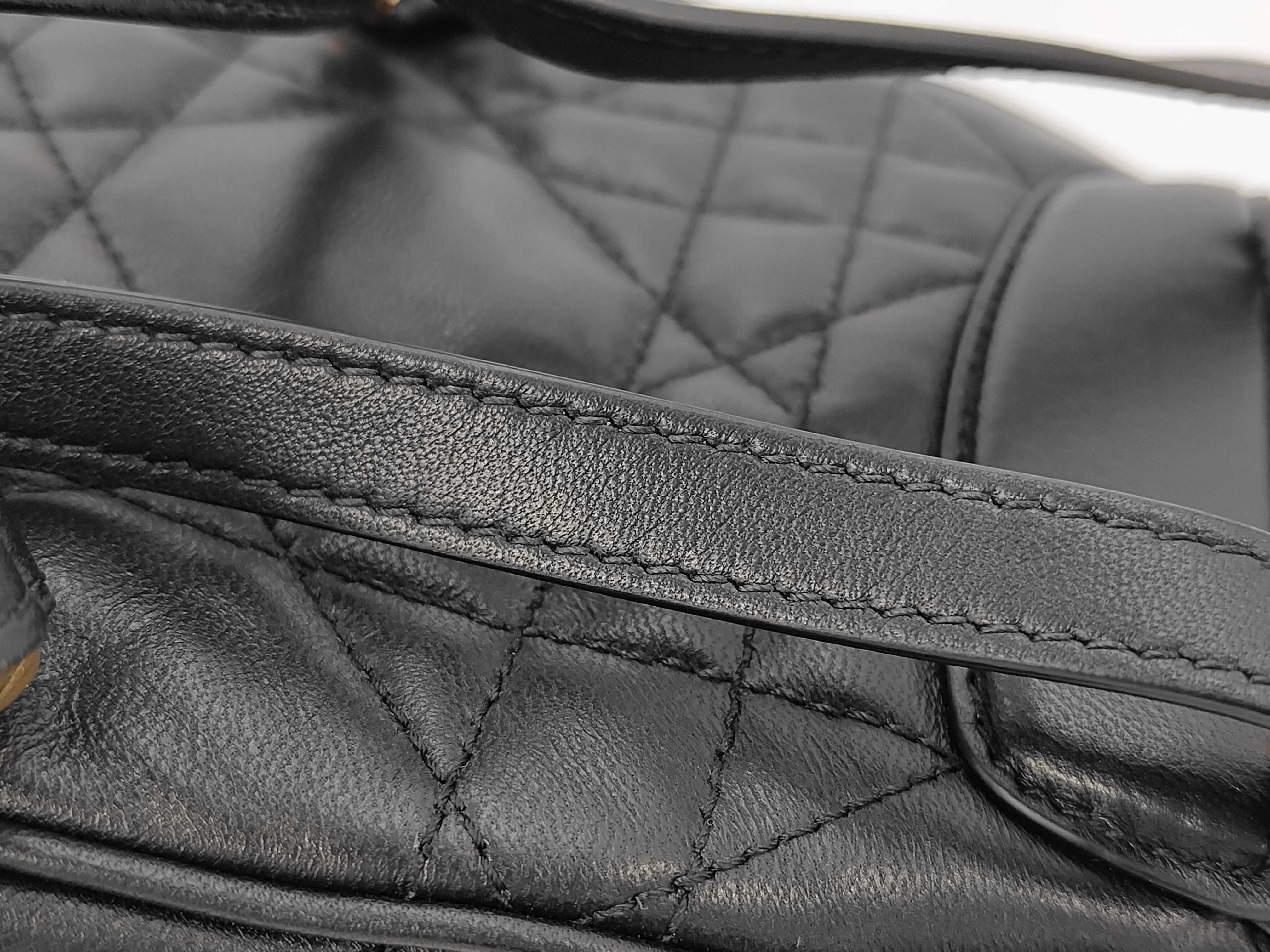 Macro Cannage Leather Backpack Rucksack — view 4