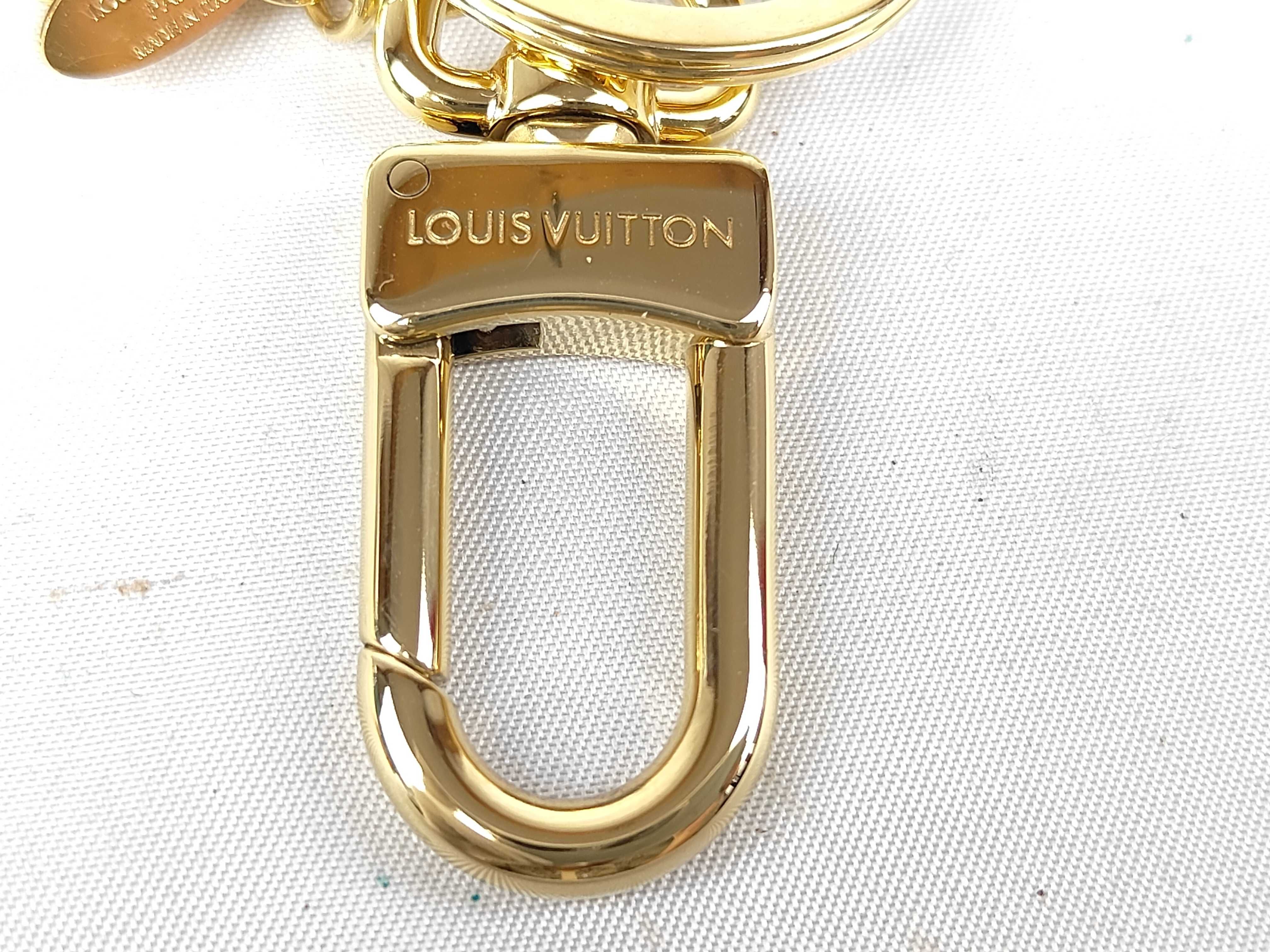 Keychain - LV Faceted Gold Key Case/Keychain — view 5