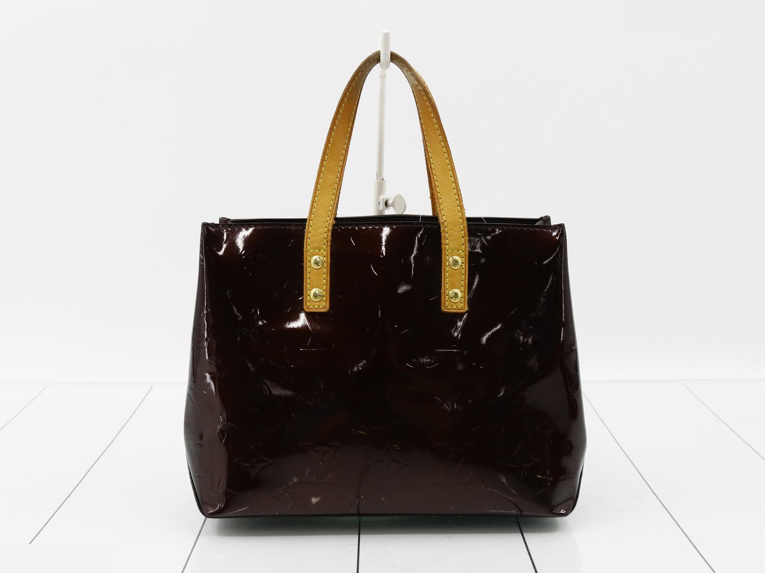 Vernis Lead PM Amarante Handbag — view 2
