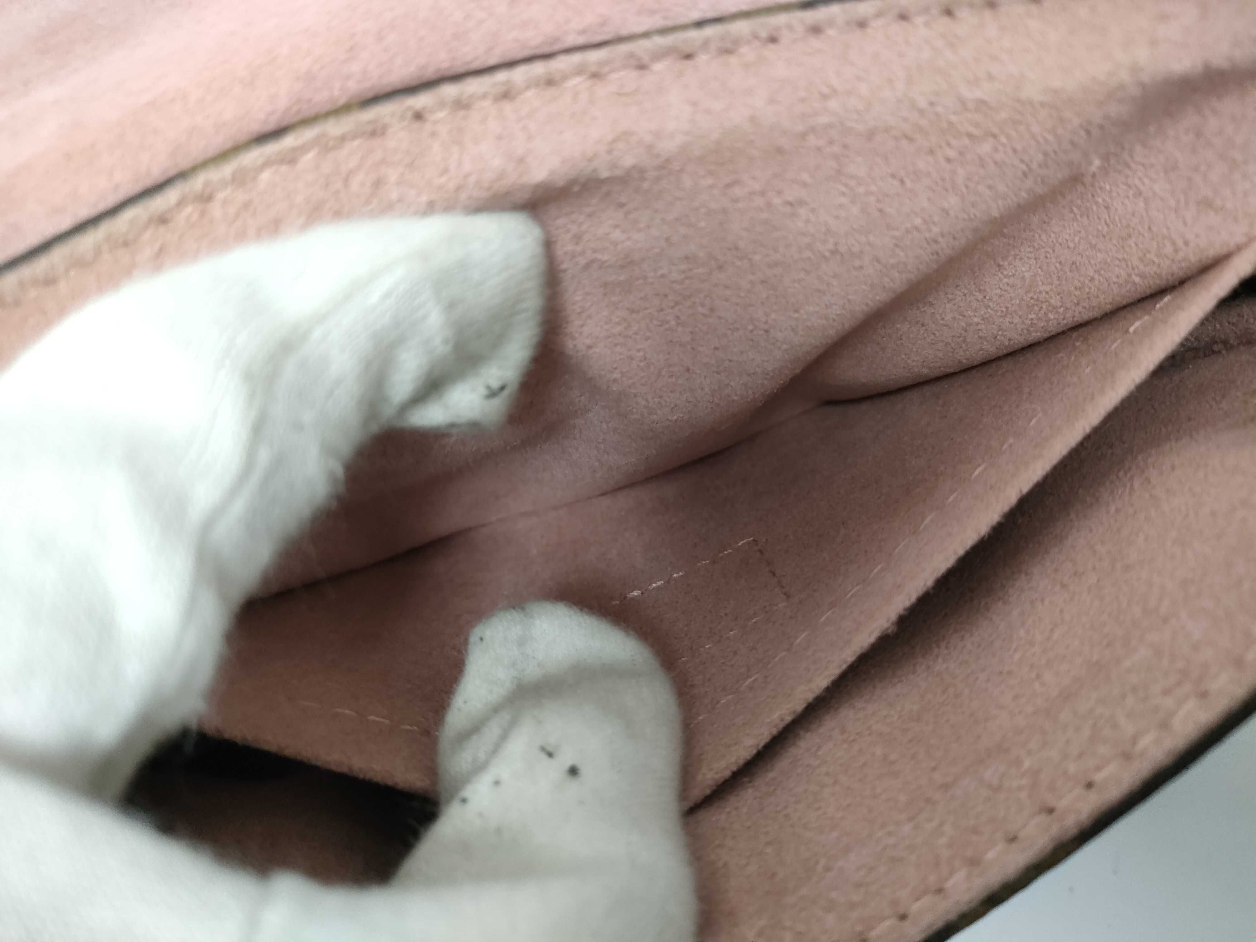 Monogram Louis Vuitton Monogram Pink Lockit M44080 Shoulder Bag — view 12