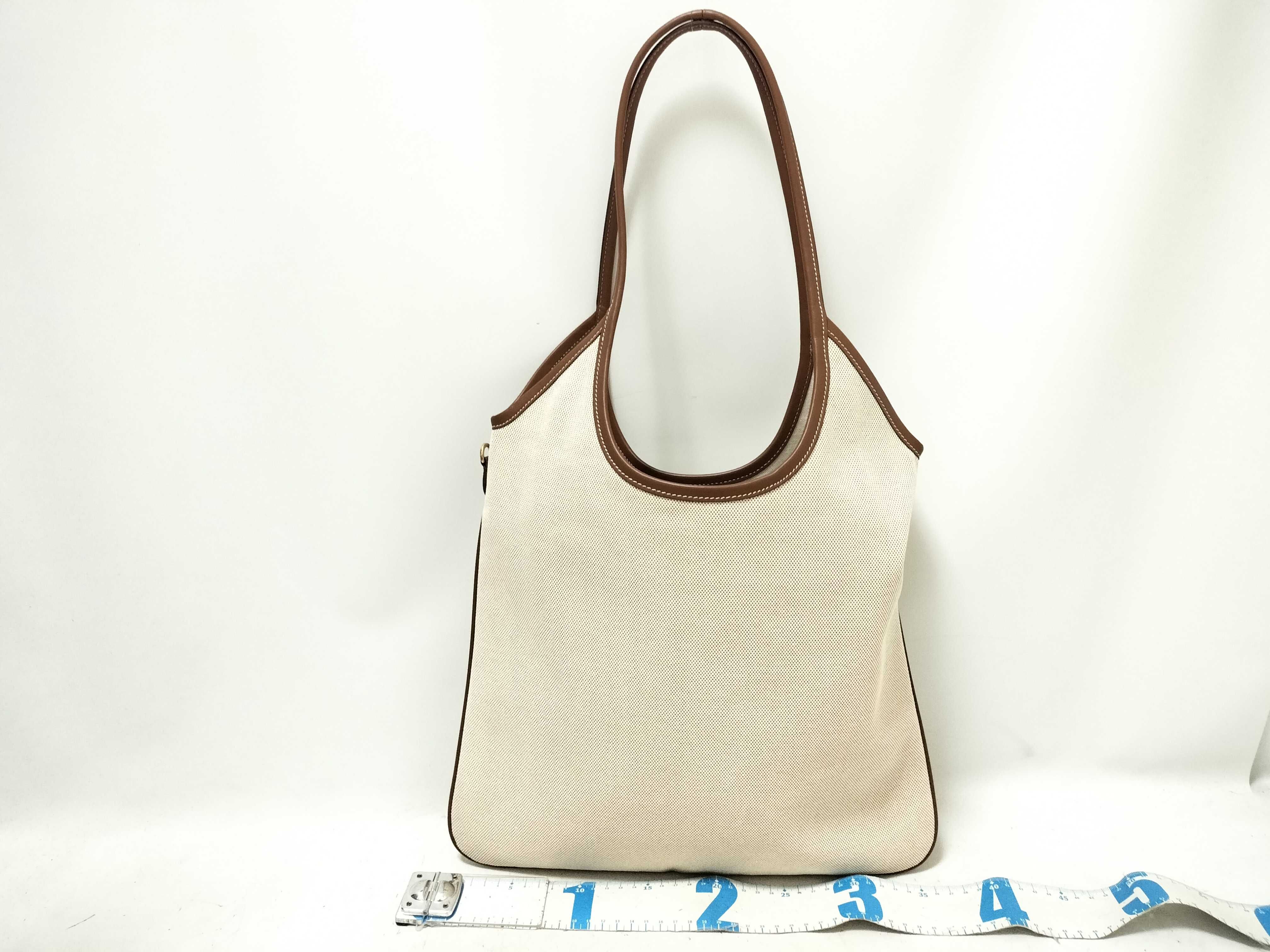 Ivy Canvas x Leather Tote Bag 5BG231 Tote Bag — view 2