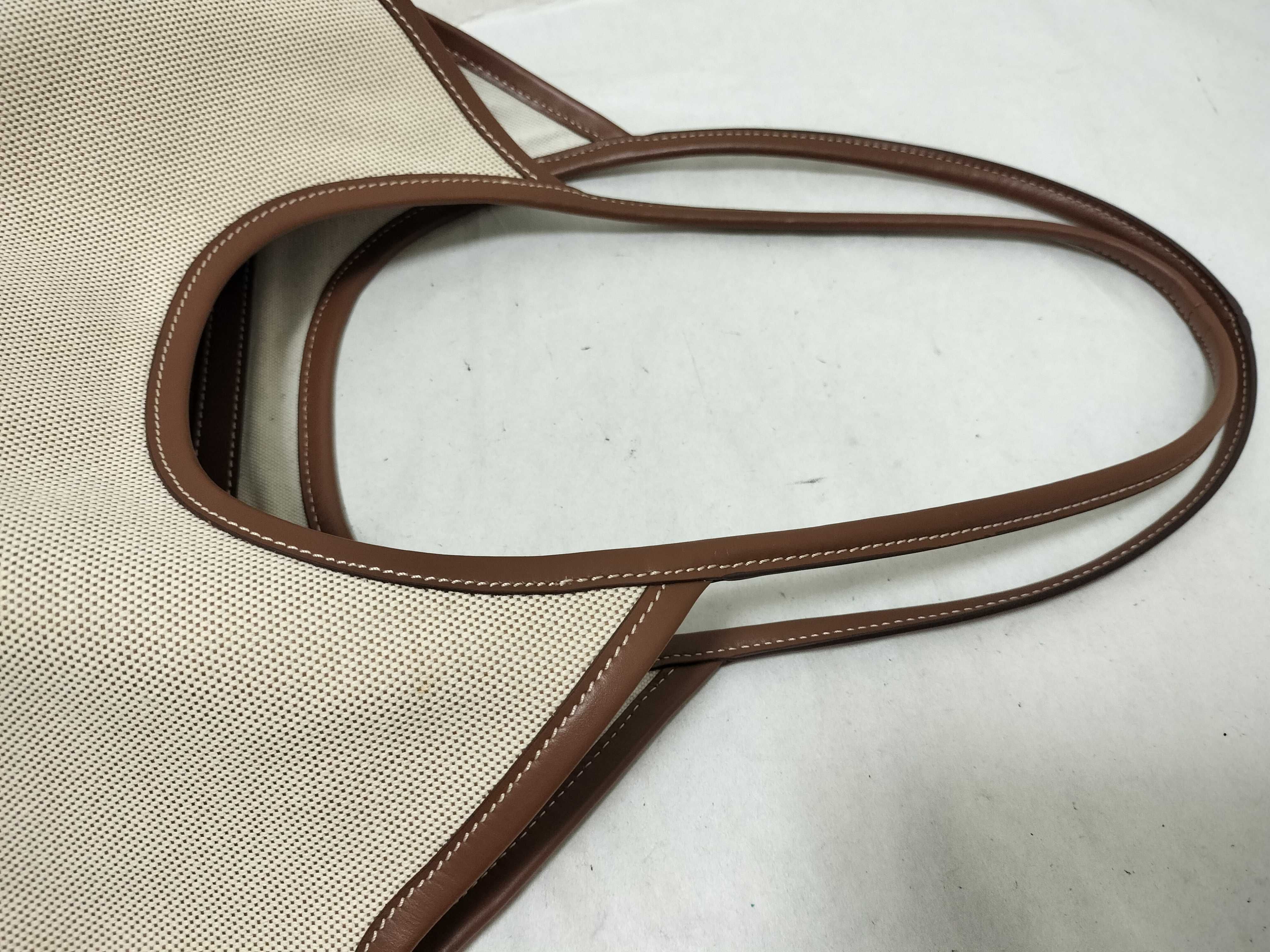 Ivy Canvas x Leather Tote Bag 5BG231 Tote Bag — view 3