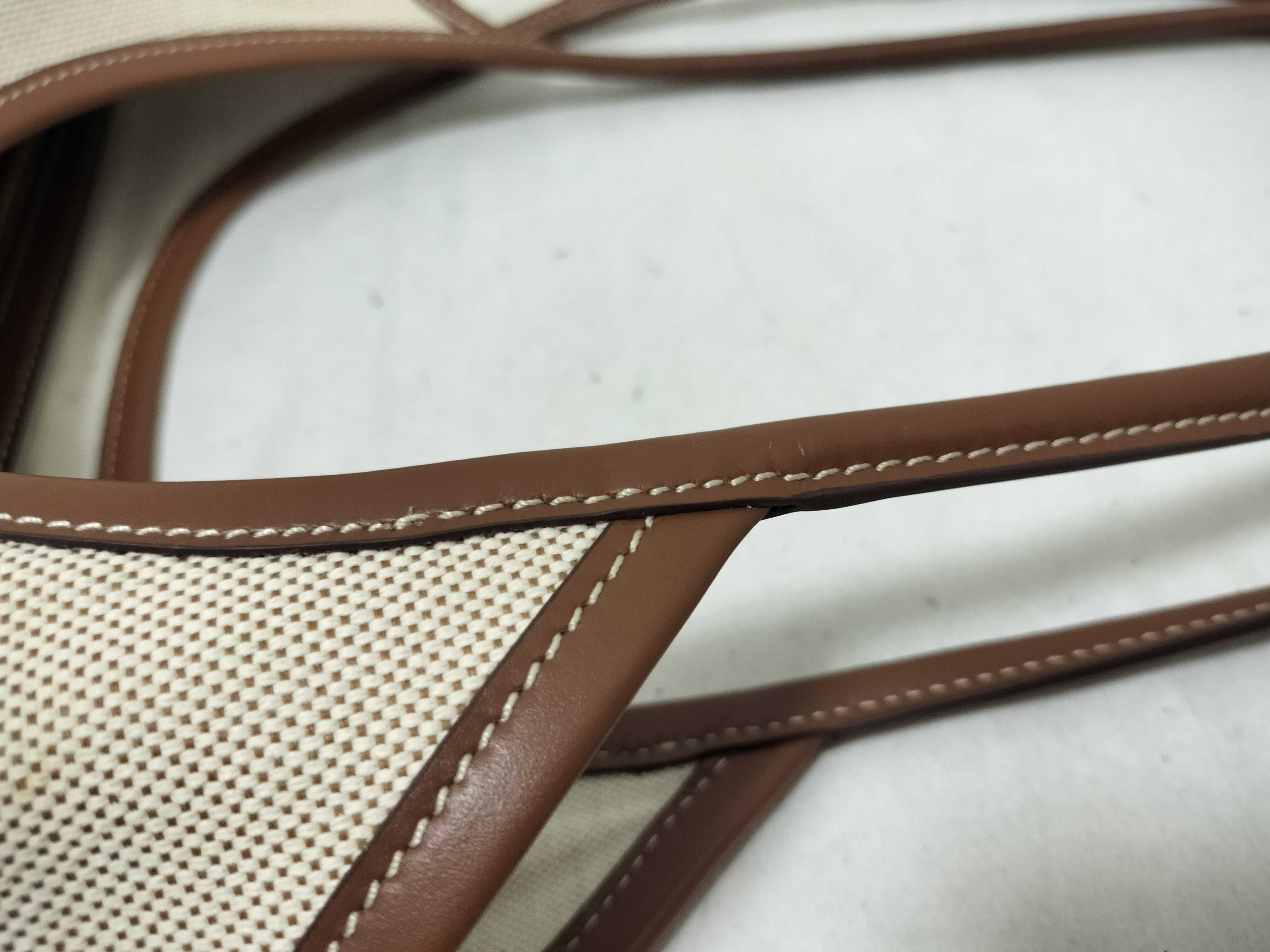 Ivy Canvas x Leather Tote Bag 5BG231 Tote Bag — view 5