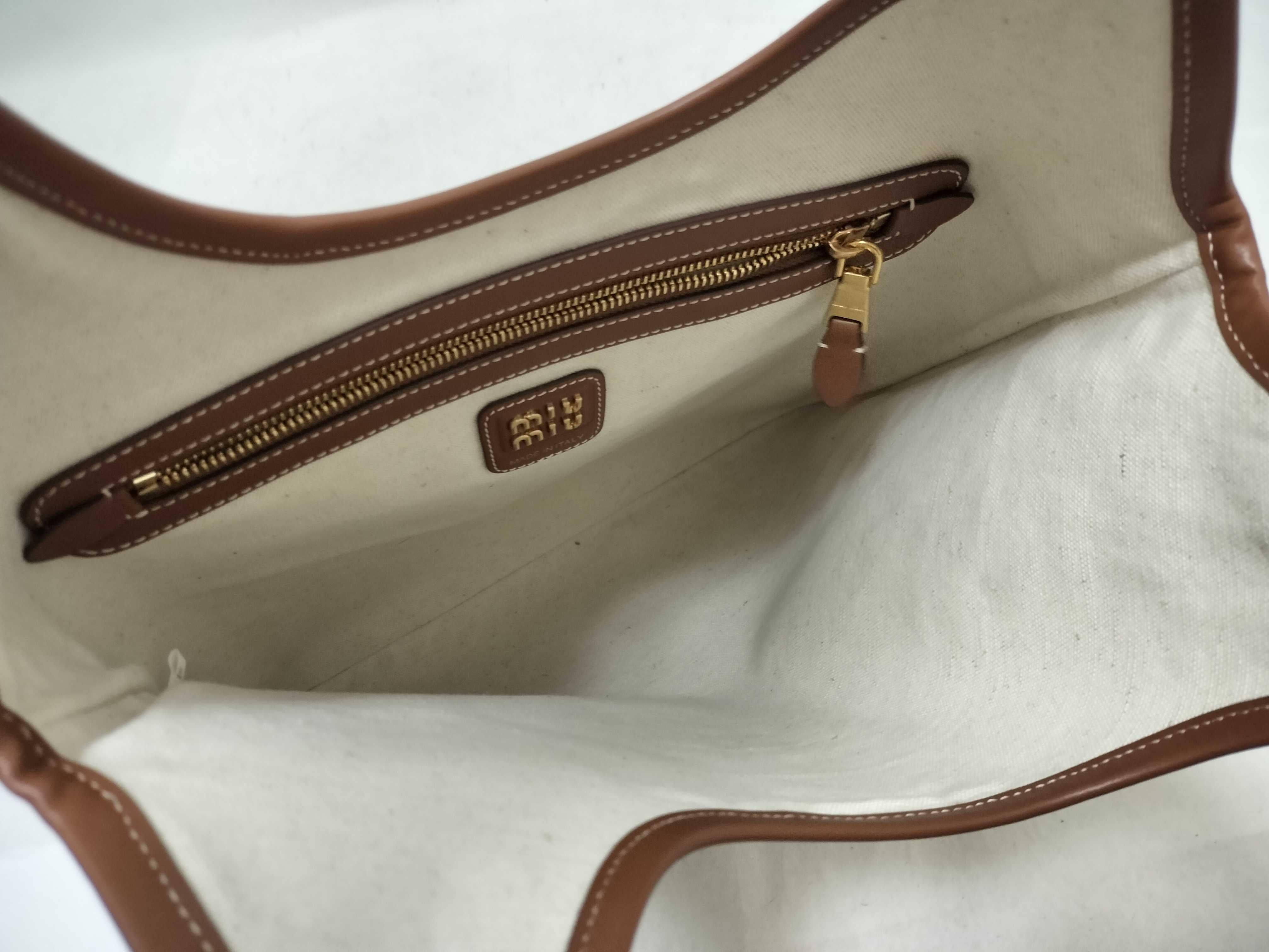 Ivy Canvas x Leather Tote Bag 5BG231 Tote Bag — view 9