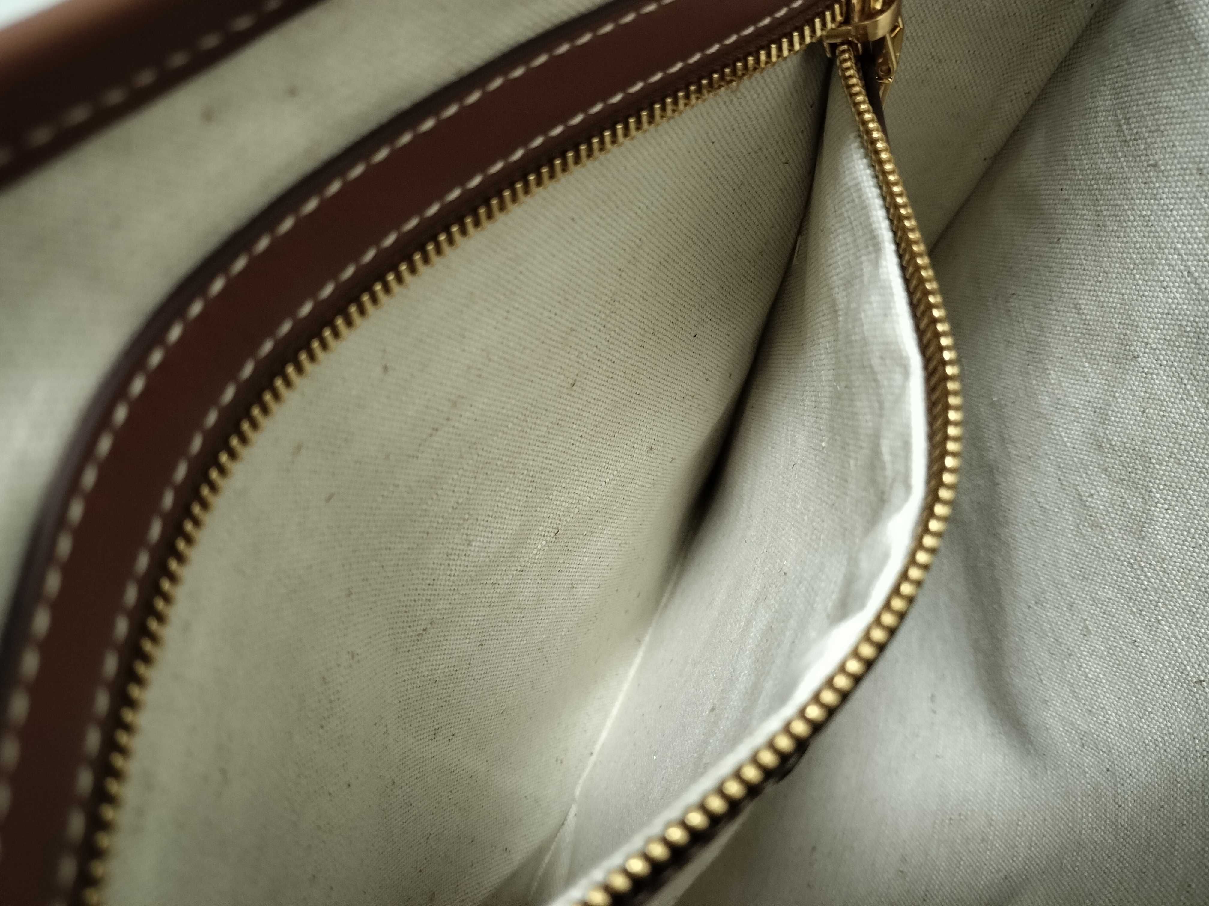Ivy Canvas x Leather Tote Bag 5BG231 Tote Bag — view 10
