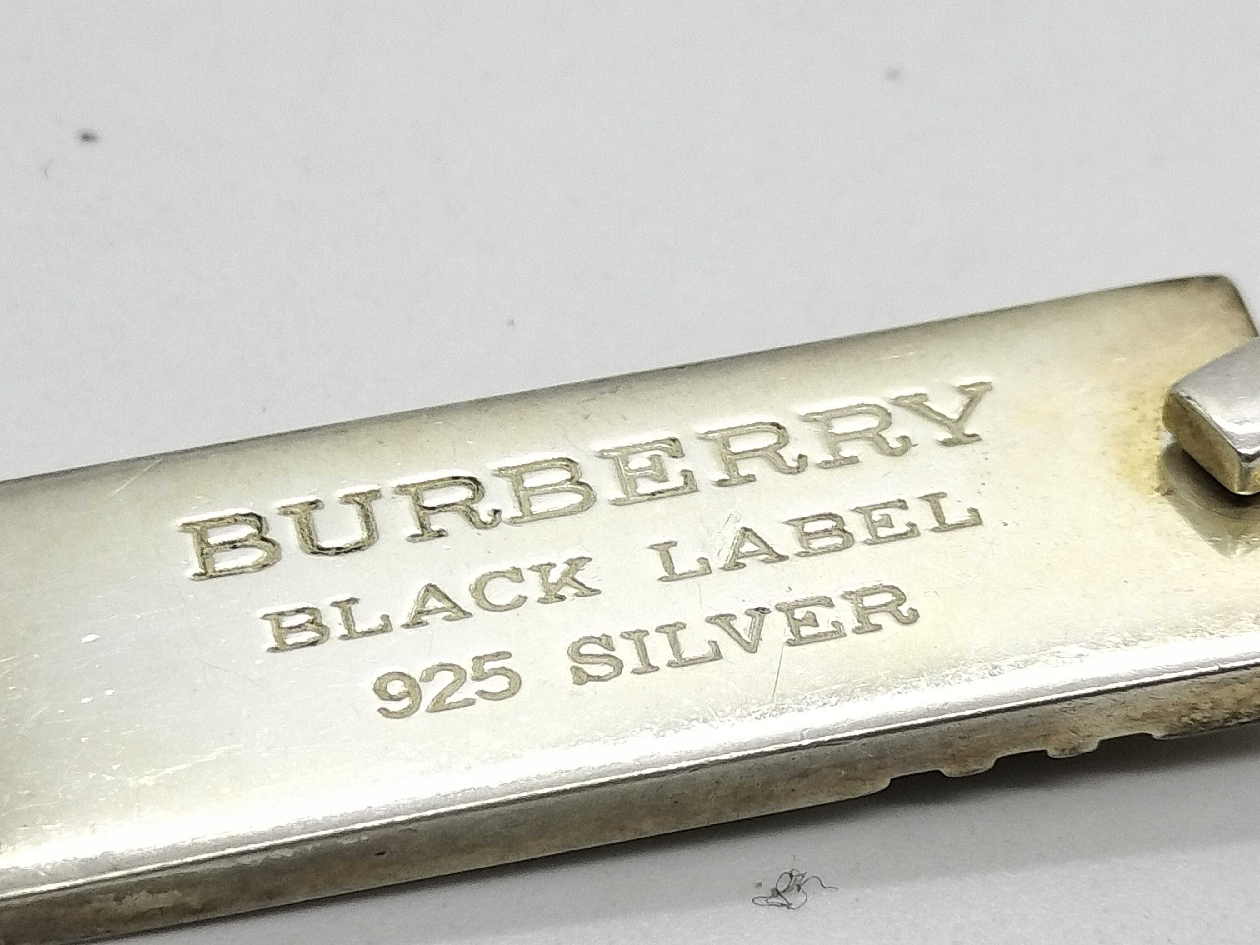 Black Label SV925 Pendant Logo Nova Check 15.1g Necklace — view 4