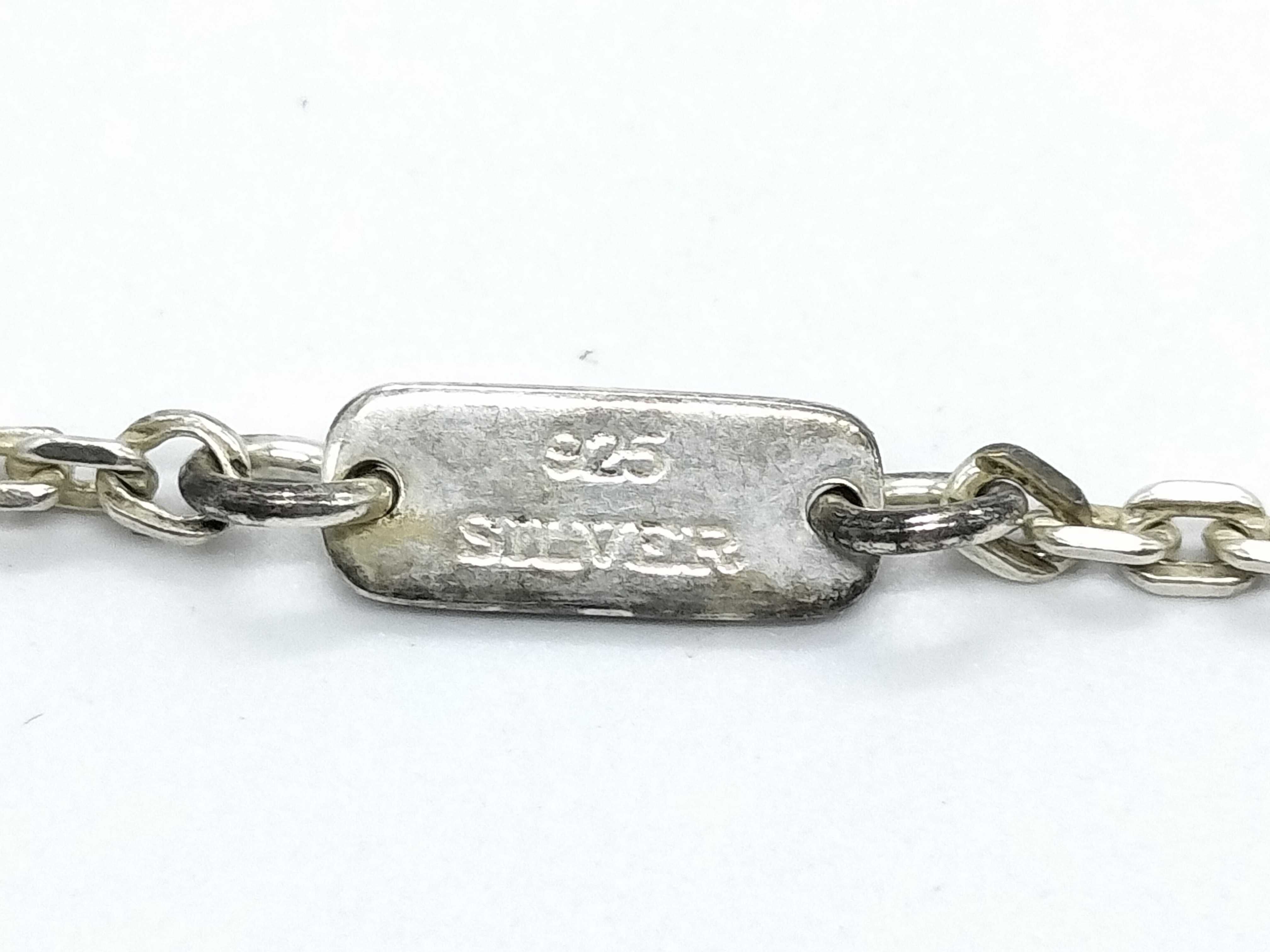 Black Label SV925 Pendant Logo Nova Check 15.1g Necklace — view 6