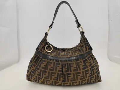 Zucca pattern semi-shoulder bag