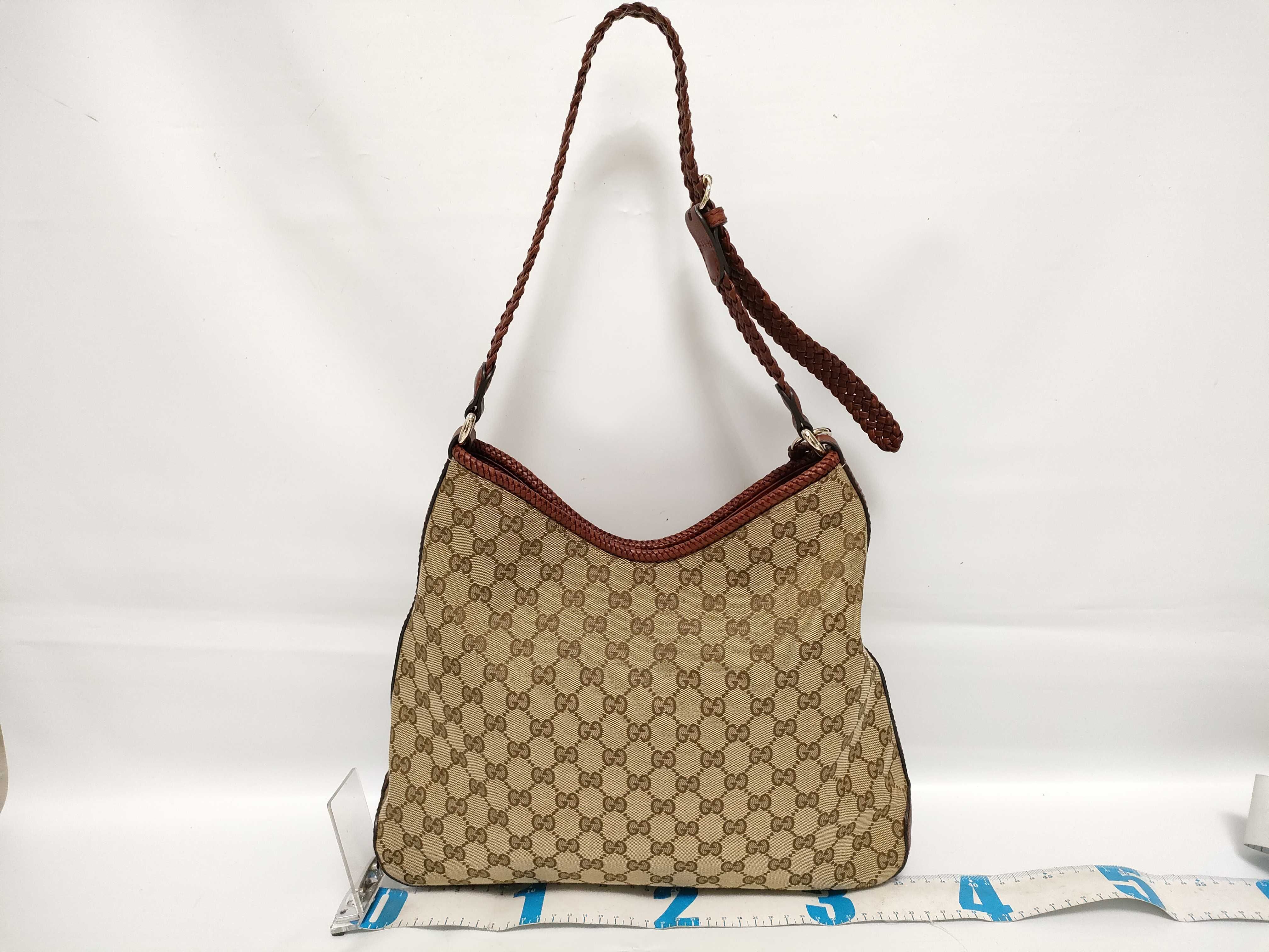 GG Canvas Leather Marrakech Shoulder Bag — view 2