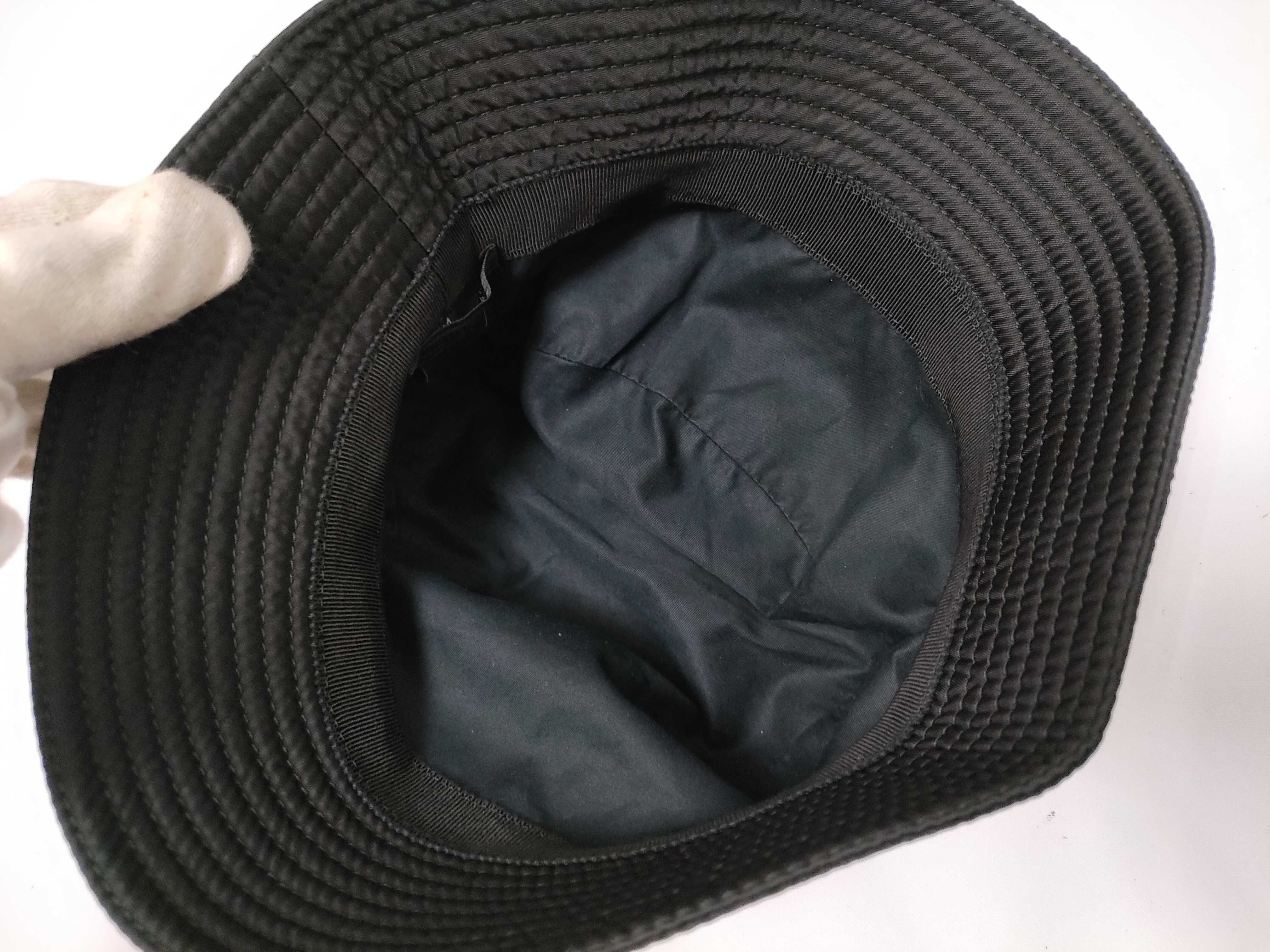 Nylon Prada Triangle Logo Bucket Hat Nylon Black #M Other Accessories — view 5