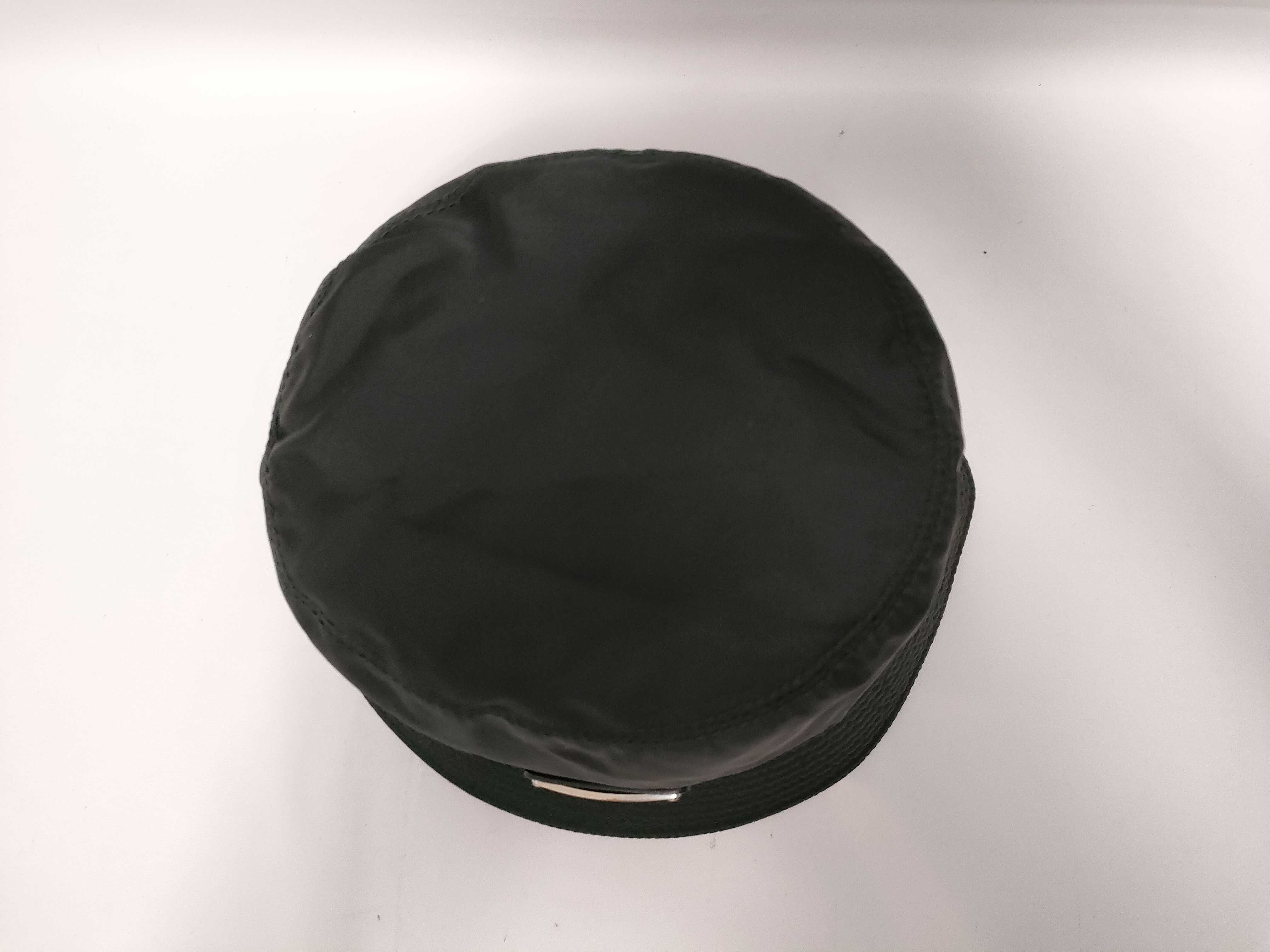Nylon Prada Triangle Logo Bucket Hat Nylon Black #M Other Accessories — view 9
