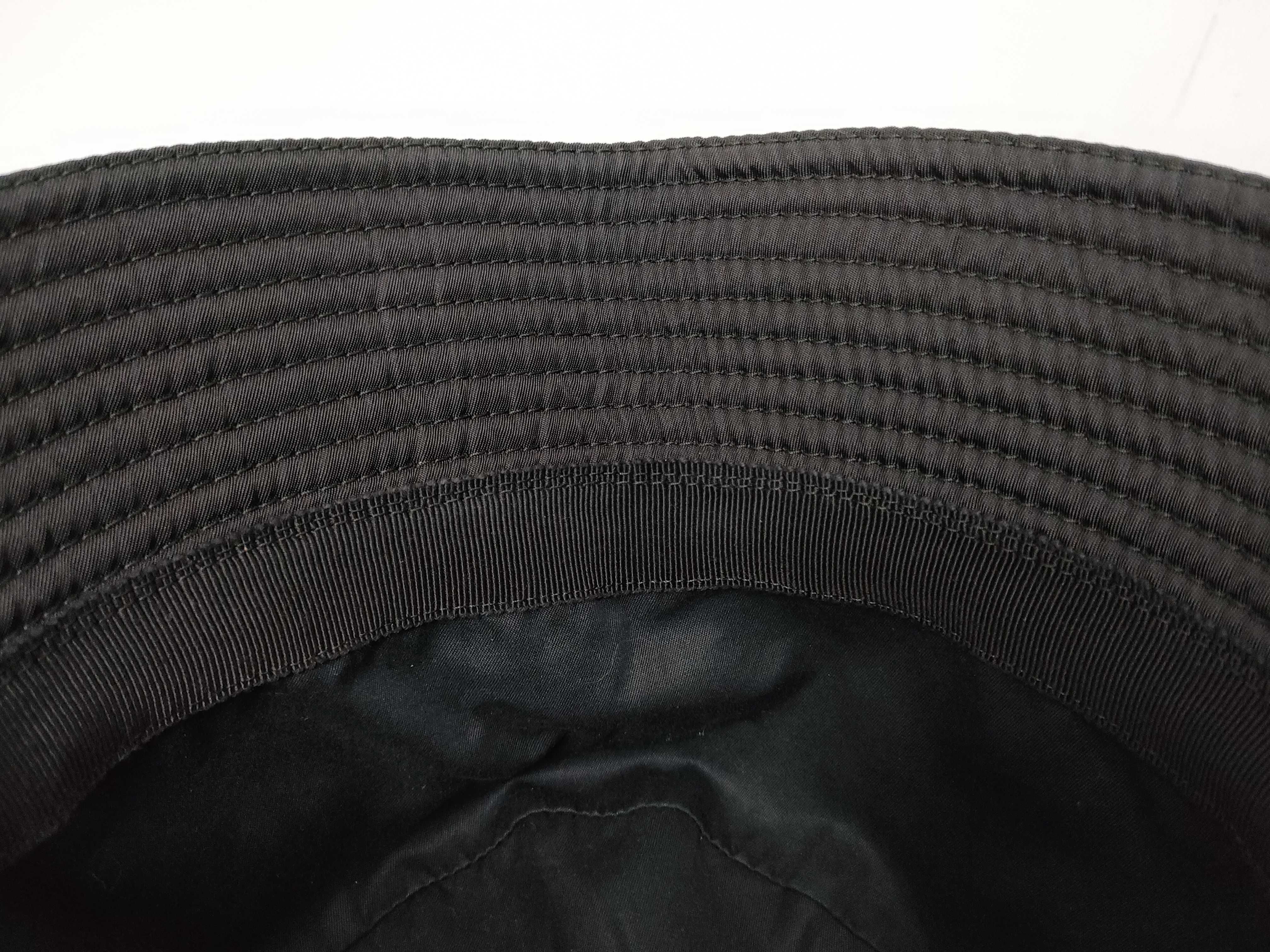 Nylon Prada Triangle Logo Bucket Hat Nylon Black #M Other Accessories — view 10