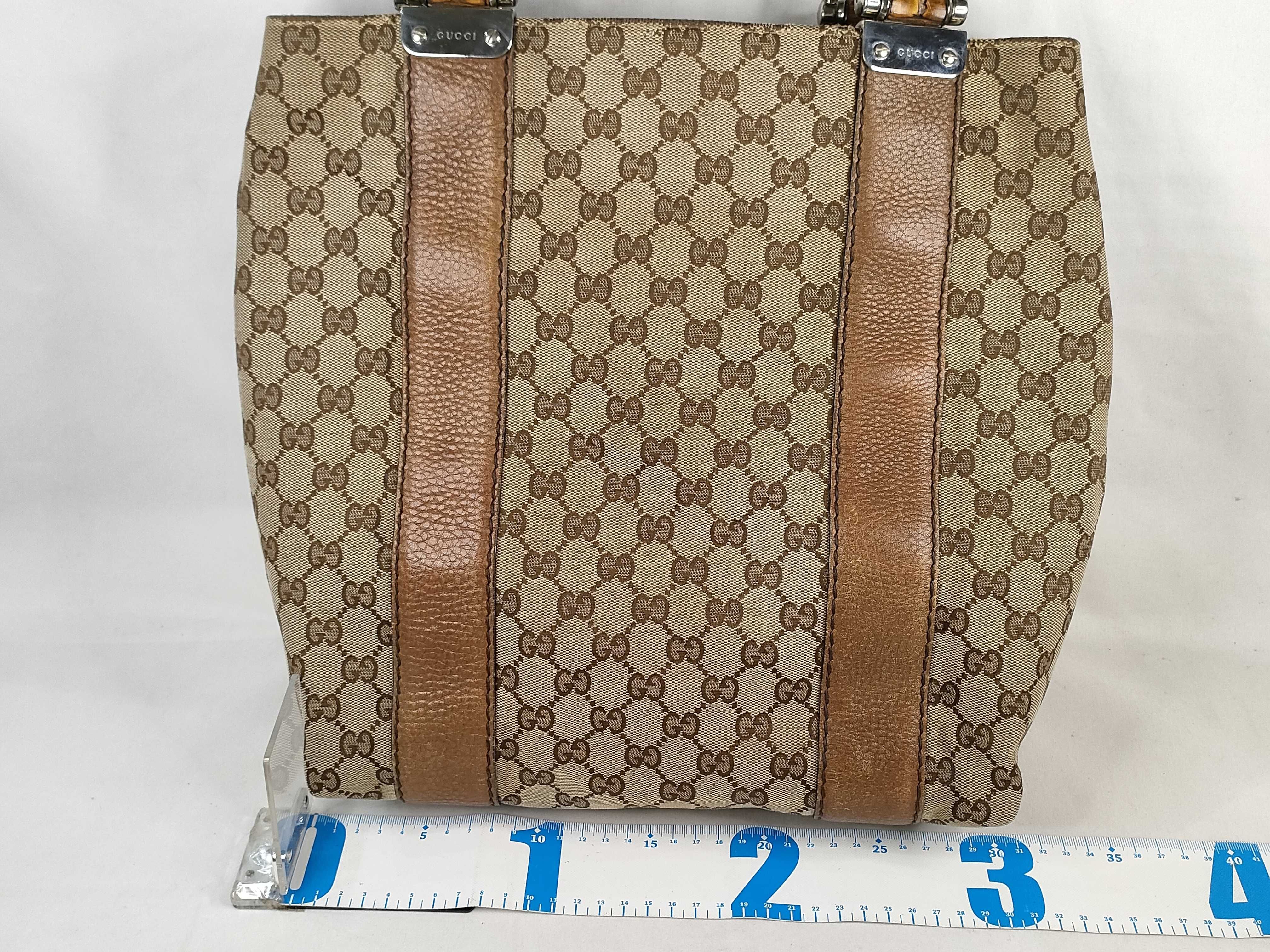 Bamboo Tote Bag, Bamboo Handle Braided Tote Bag — view 2