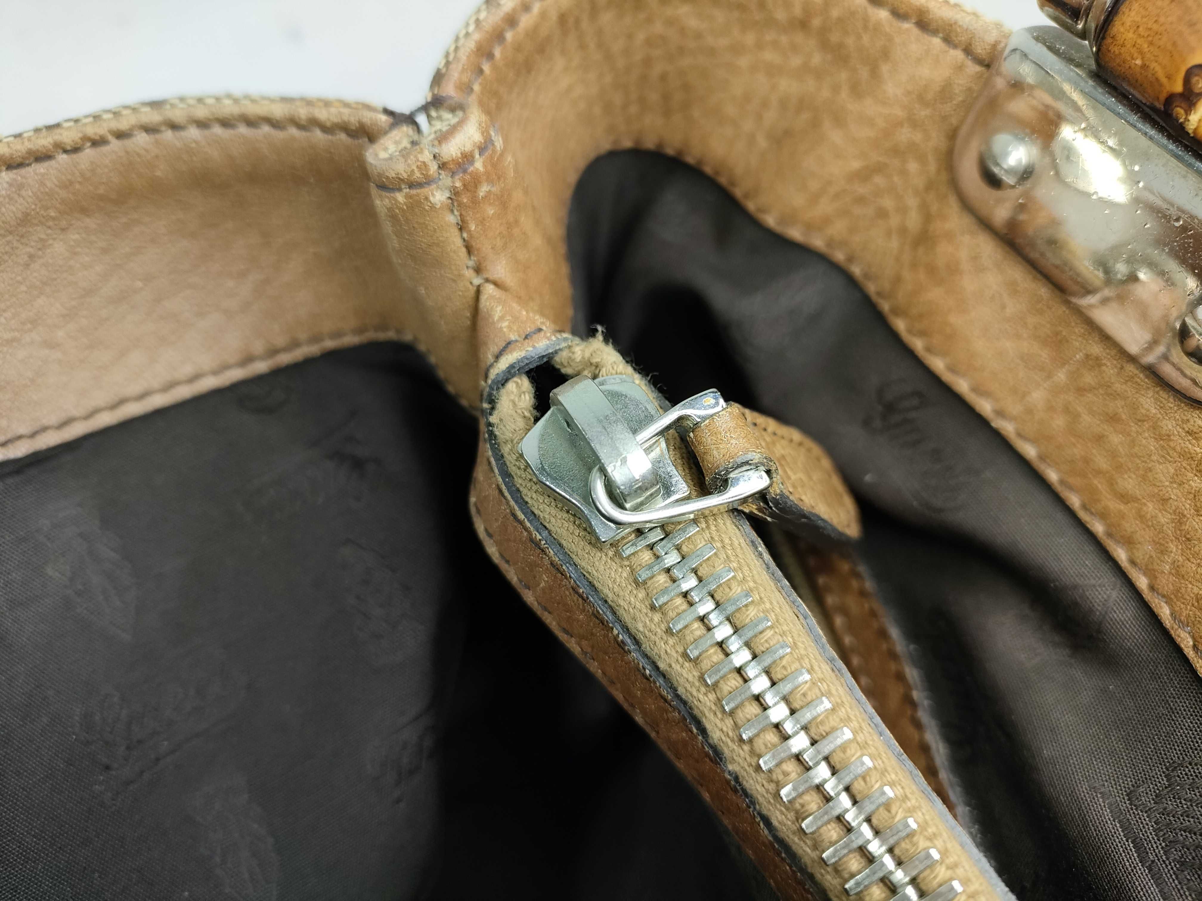 Bamboo Tote Bag, Bamboo Handle Braided Tote Bag — view 13