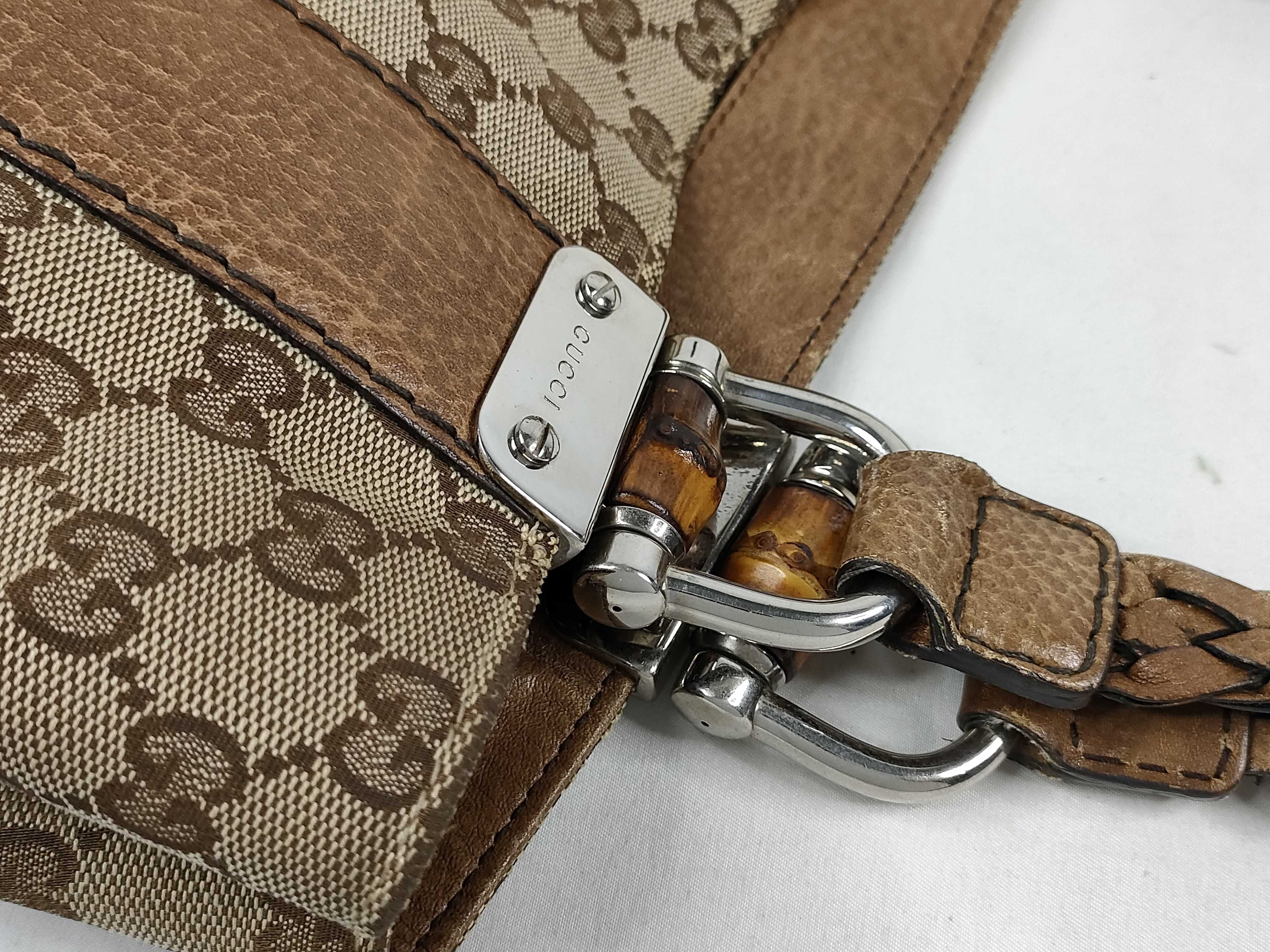 Bamboo Tote Bag, Bamboo Handle Braided Tote Bag — view 5