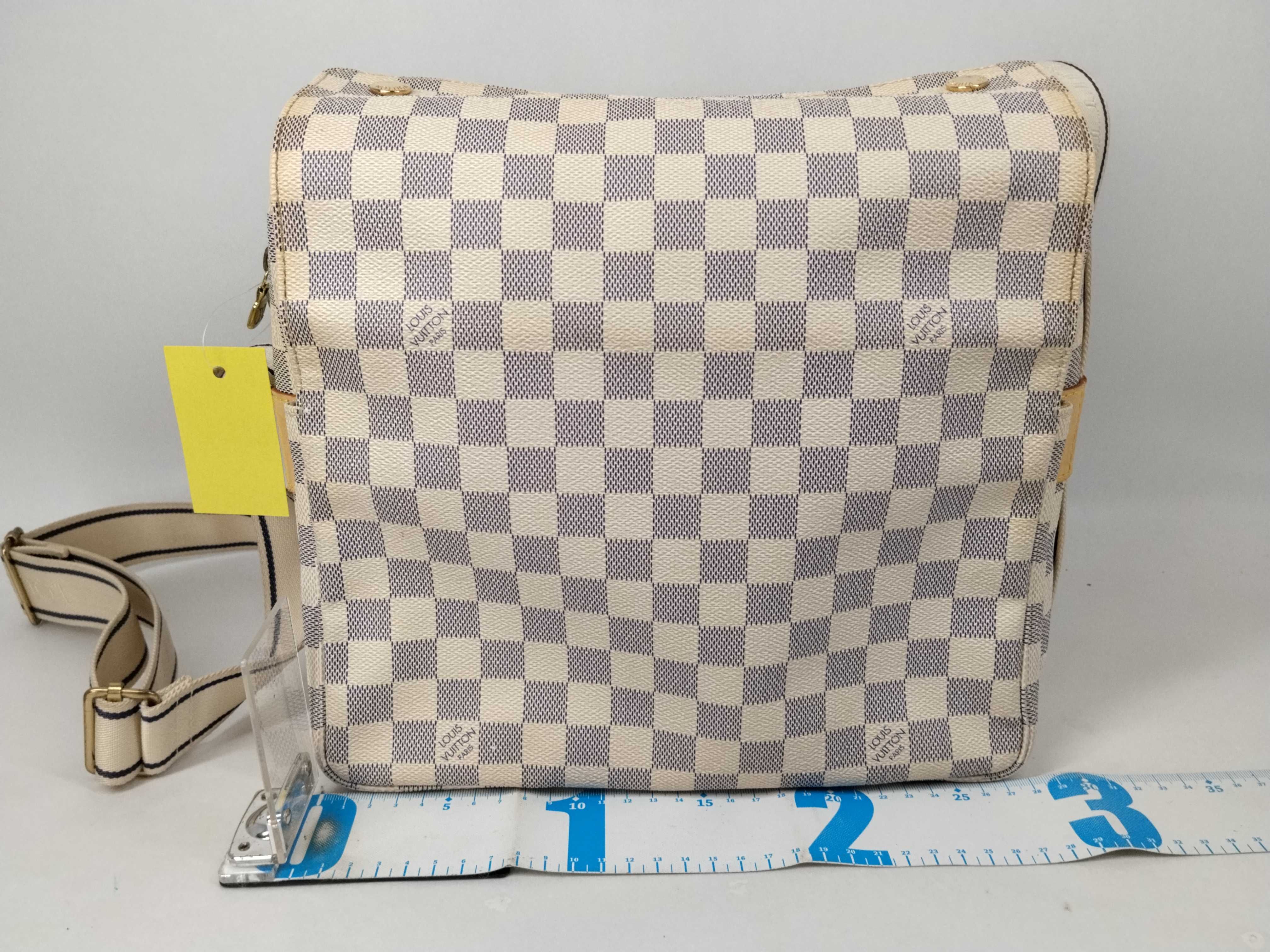 Damier Azur N51189 Naviglio Shoulder Bag — view 2