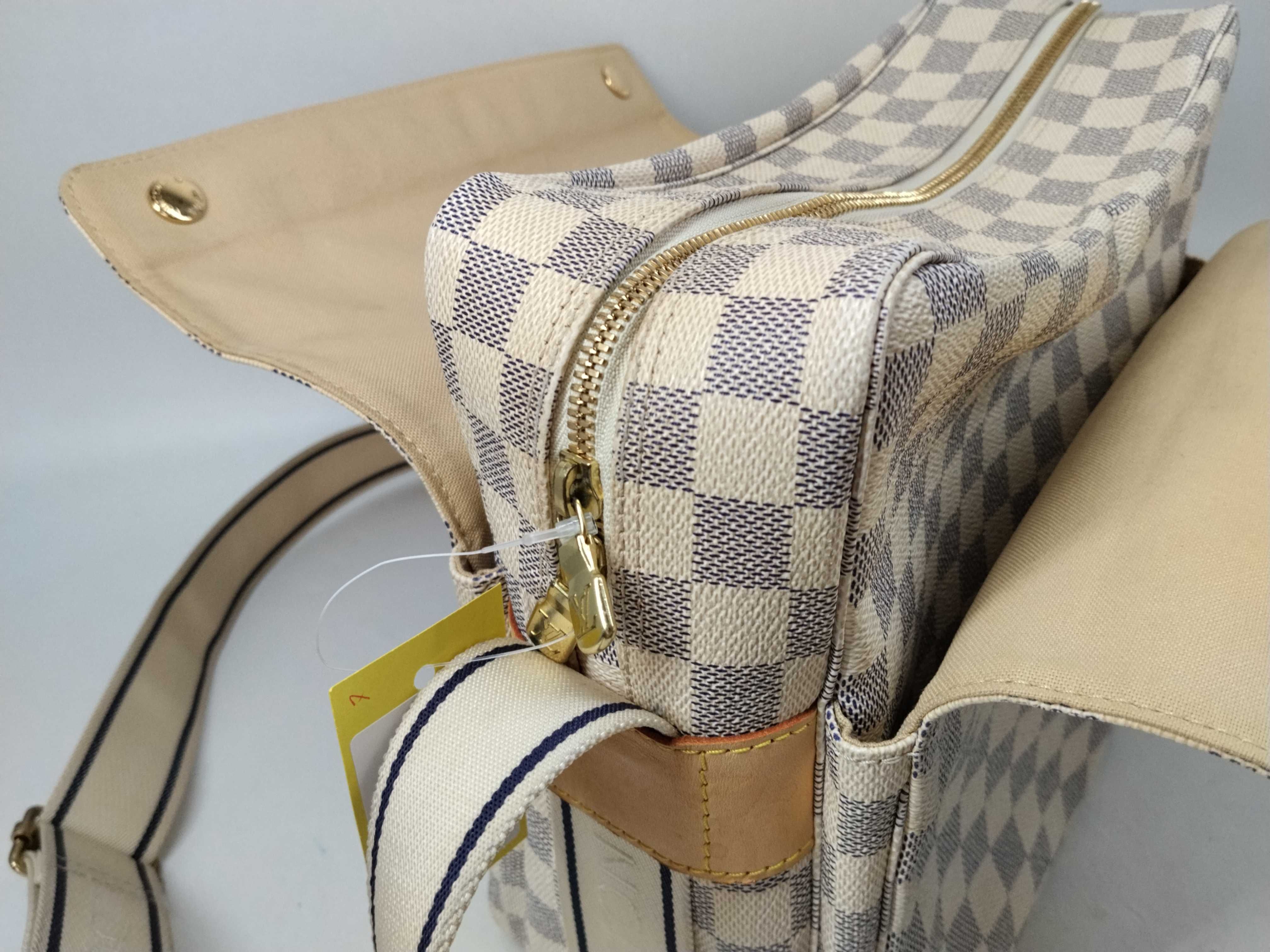 Damier Azur N51189 Naviglio Shoulder Bag — view 11