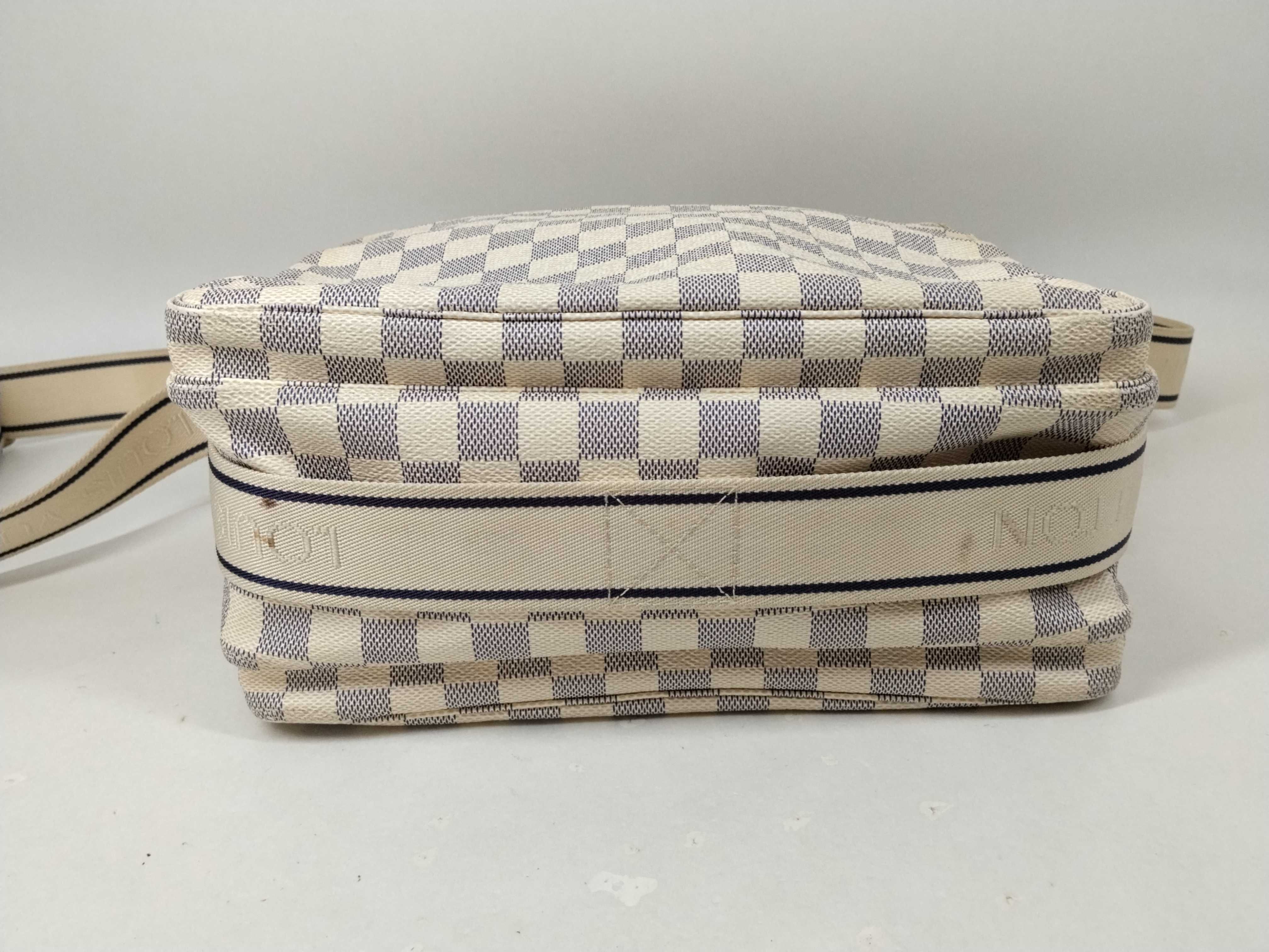 Damier Azur N51189 Naviglio Shoulder Bag — view 3