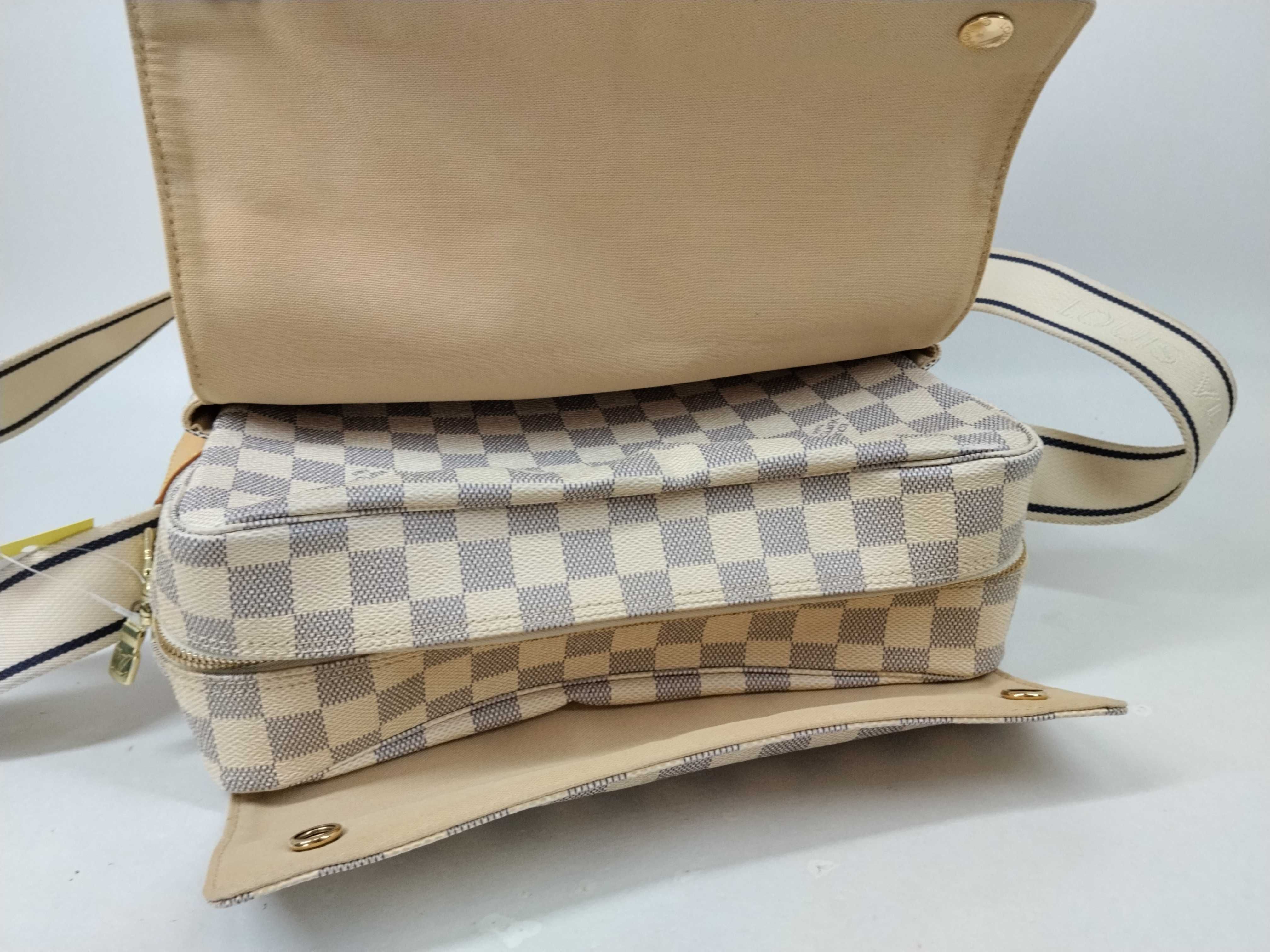 Damier Azur N51189 Naviglio Shoulder Bag — view 9