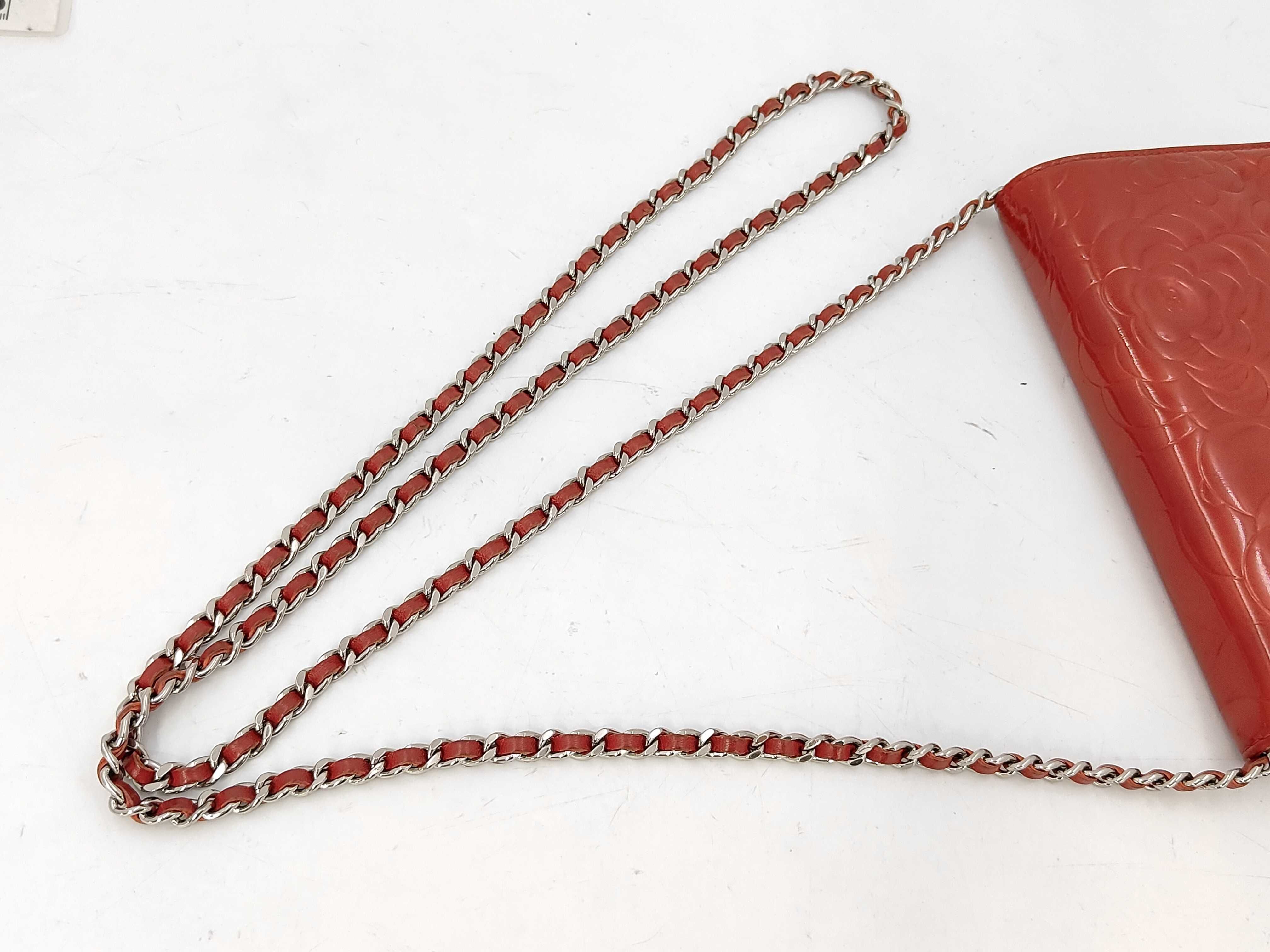 Coco Mark Camellia Chain Wallet Shoulder Bag — view 5