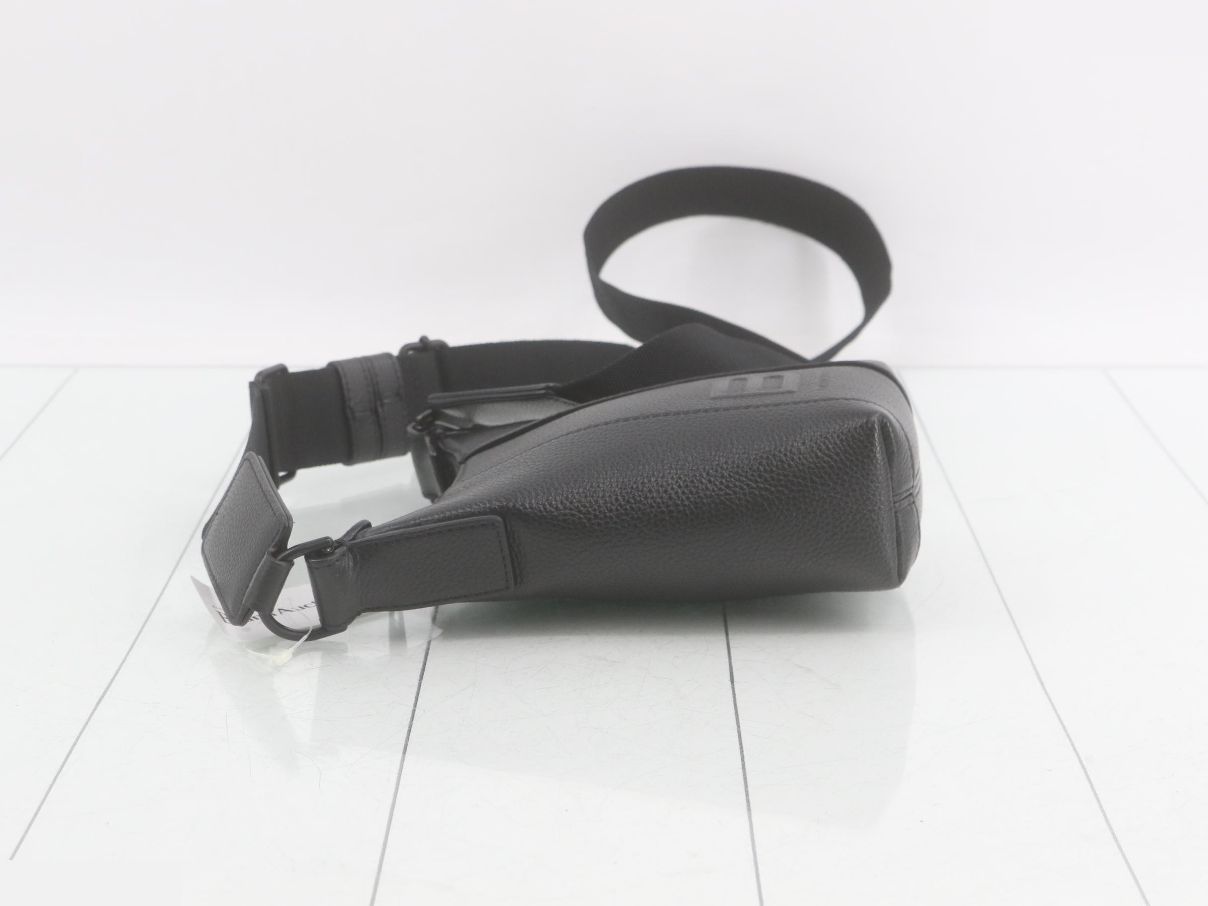 Leather B logo shoulder bag — view 4
