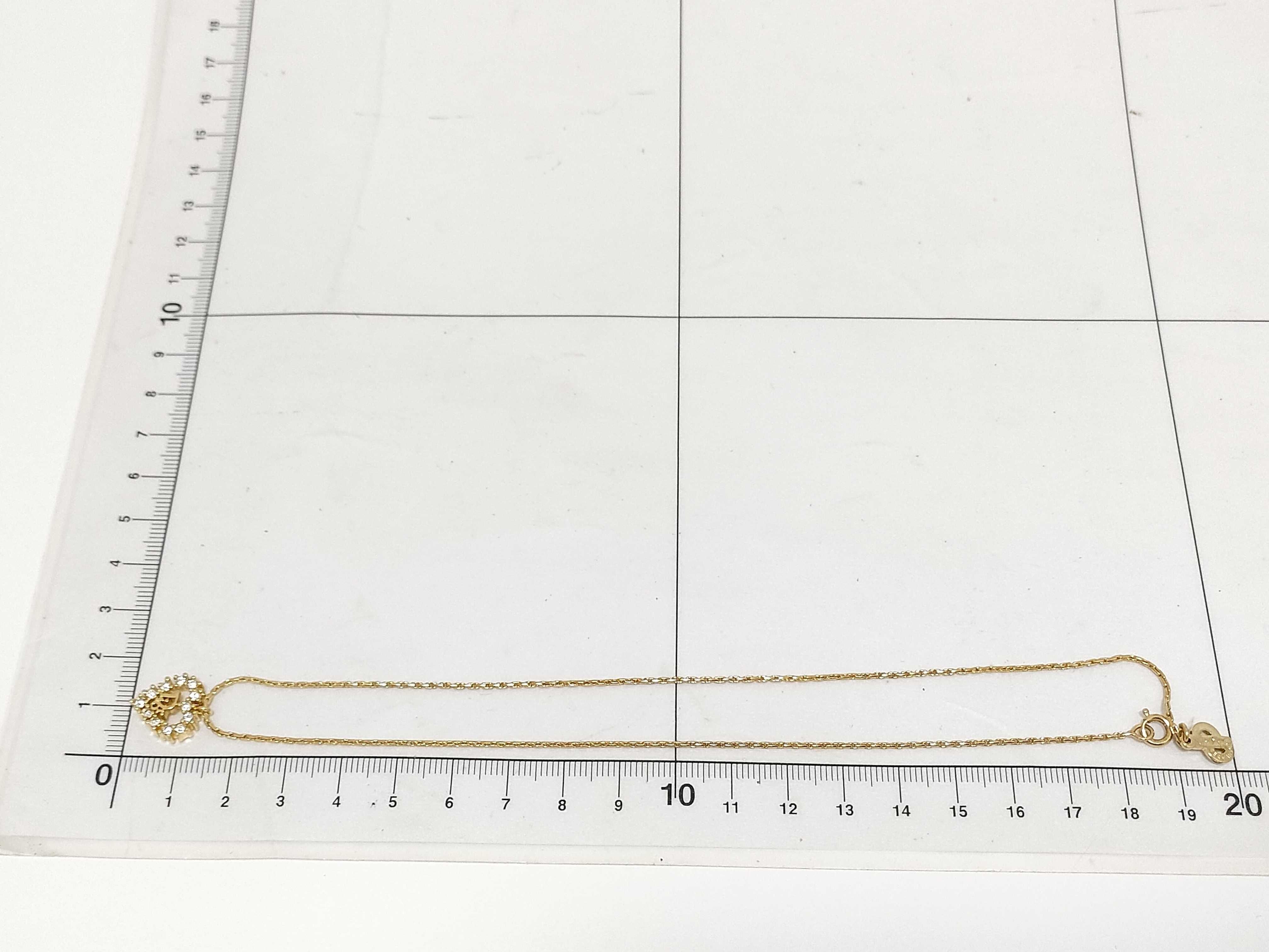 Trotter Rhinestone Heart Necklace — view 6