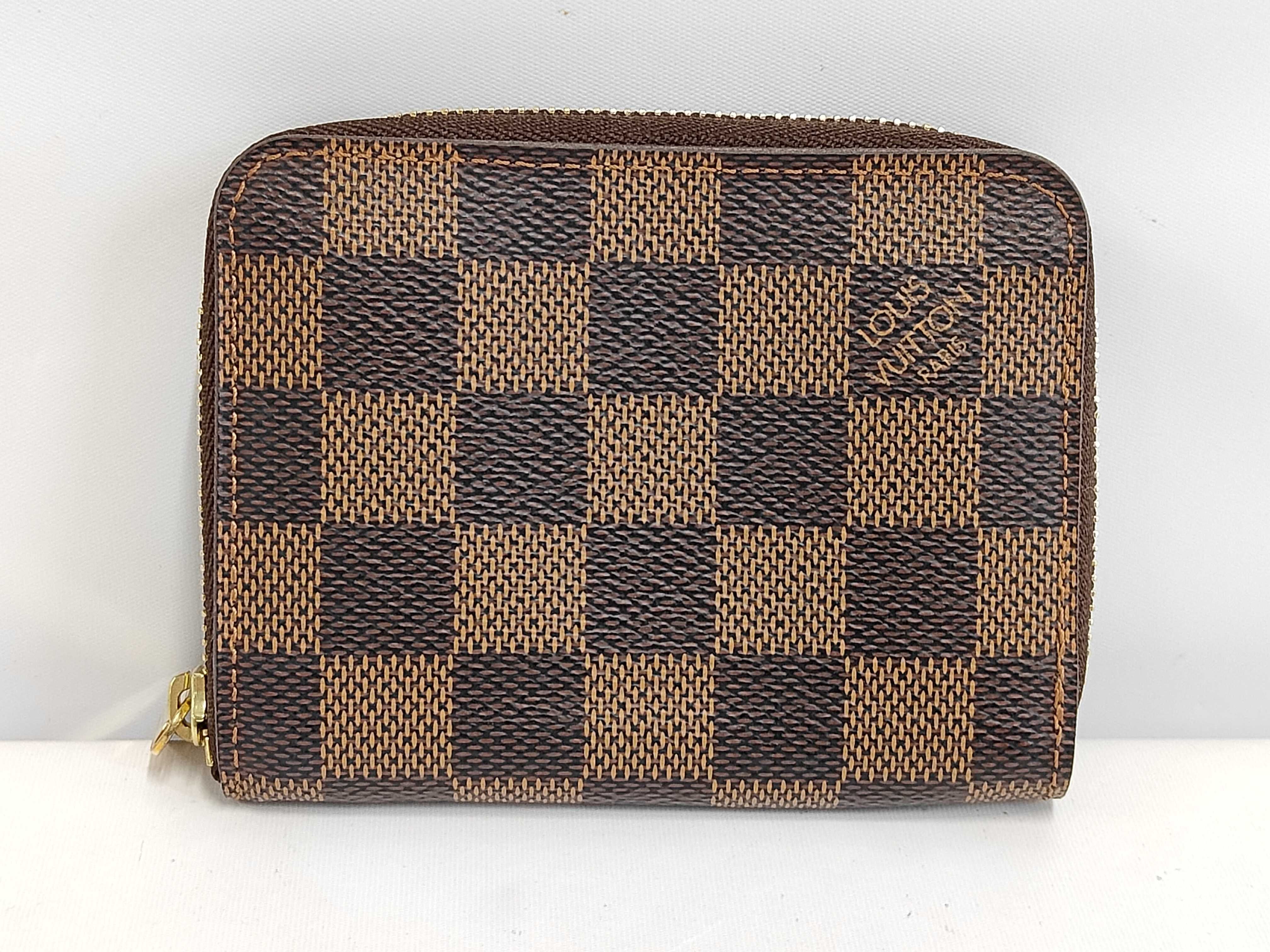 LV Damier Zippy Coin Purse Wallet N63070 SN5112 Wallet