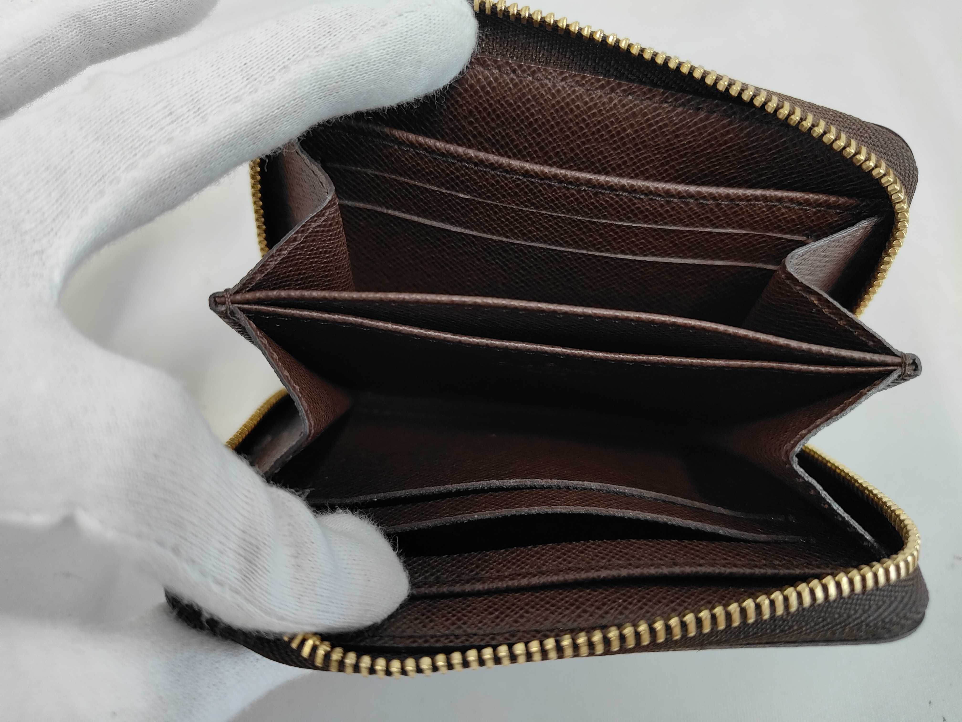 LV Damier Zippy Coin Purse Wallet N63070 SN5112 Wallet — view 6