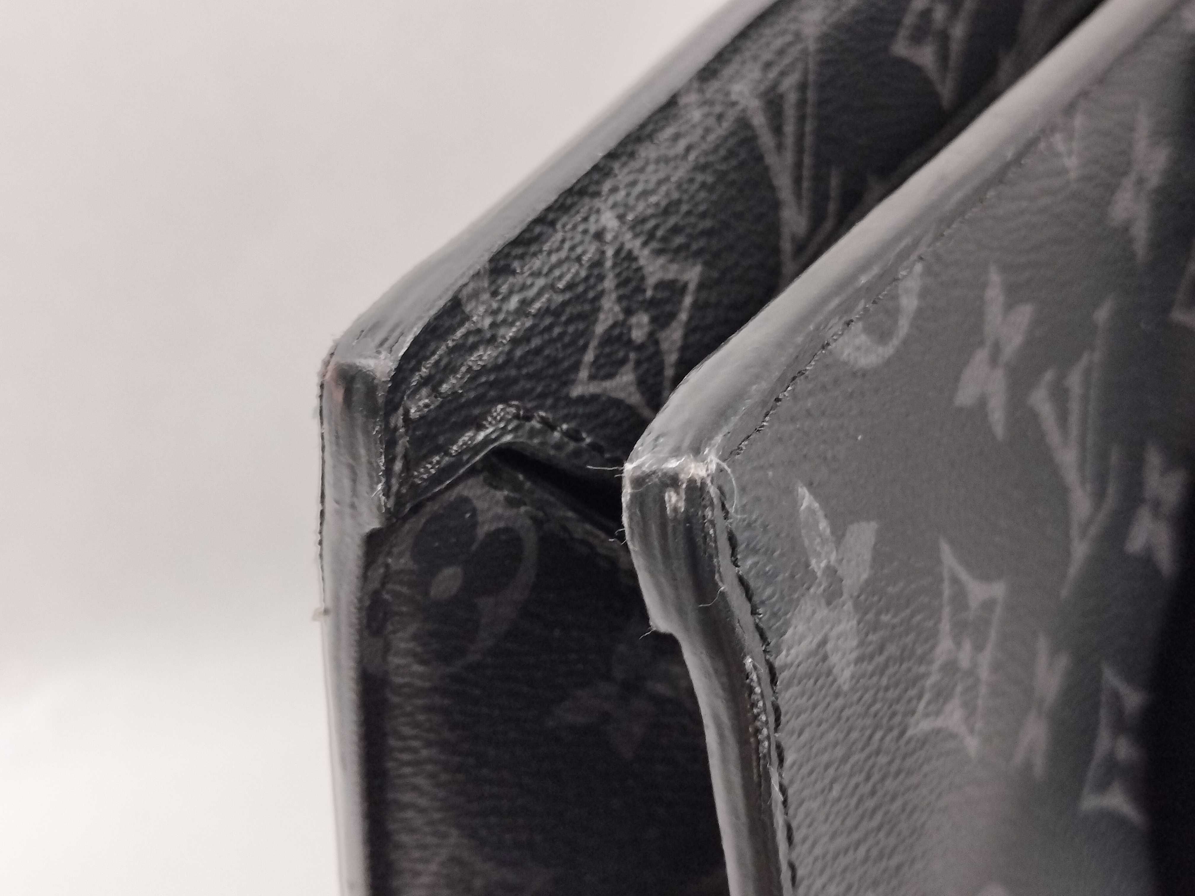 M45265 Monogram Eclipse Sac Plat Horizontal Zip Business Bag — view 14