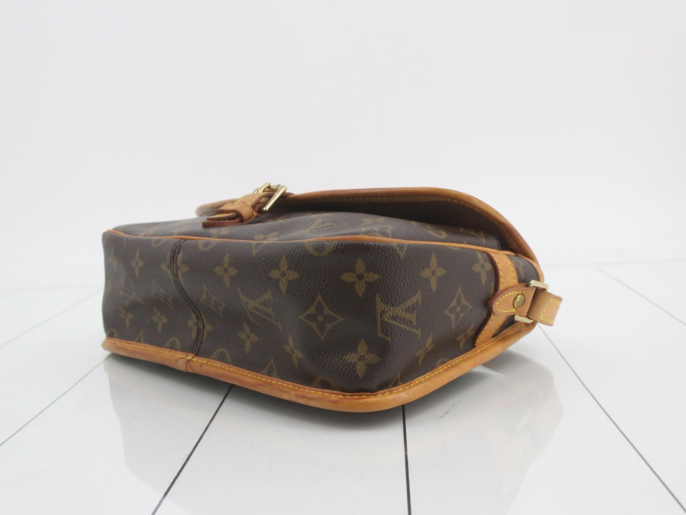 Sologne Monogram Shoulder Bag — view 6