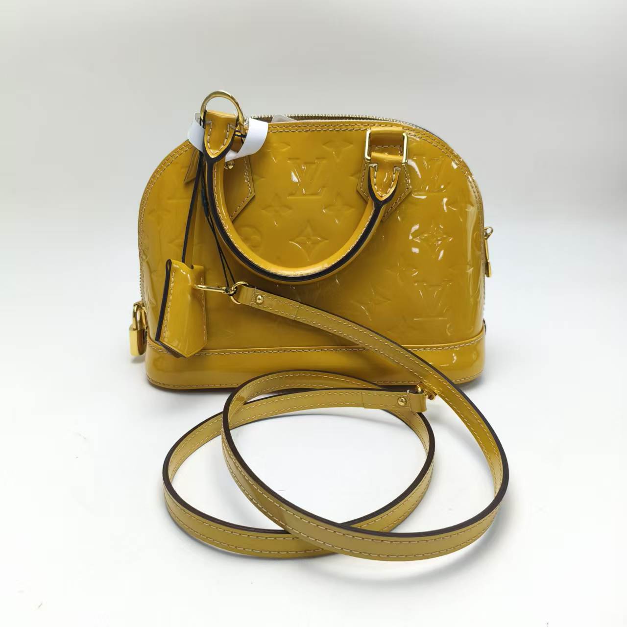 【*Shipped from: China*】LOUIS VUITTON Alma Patent Leather Shoulder Bag — view 2