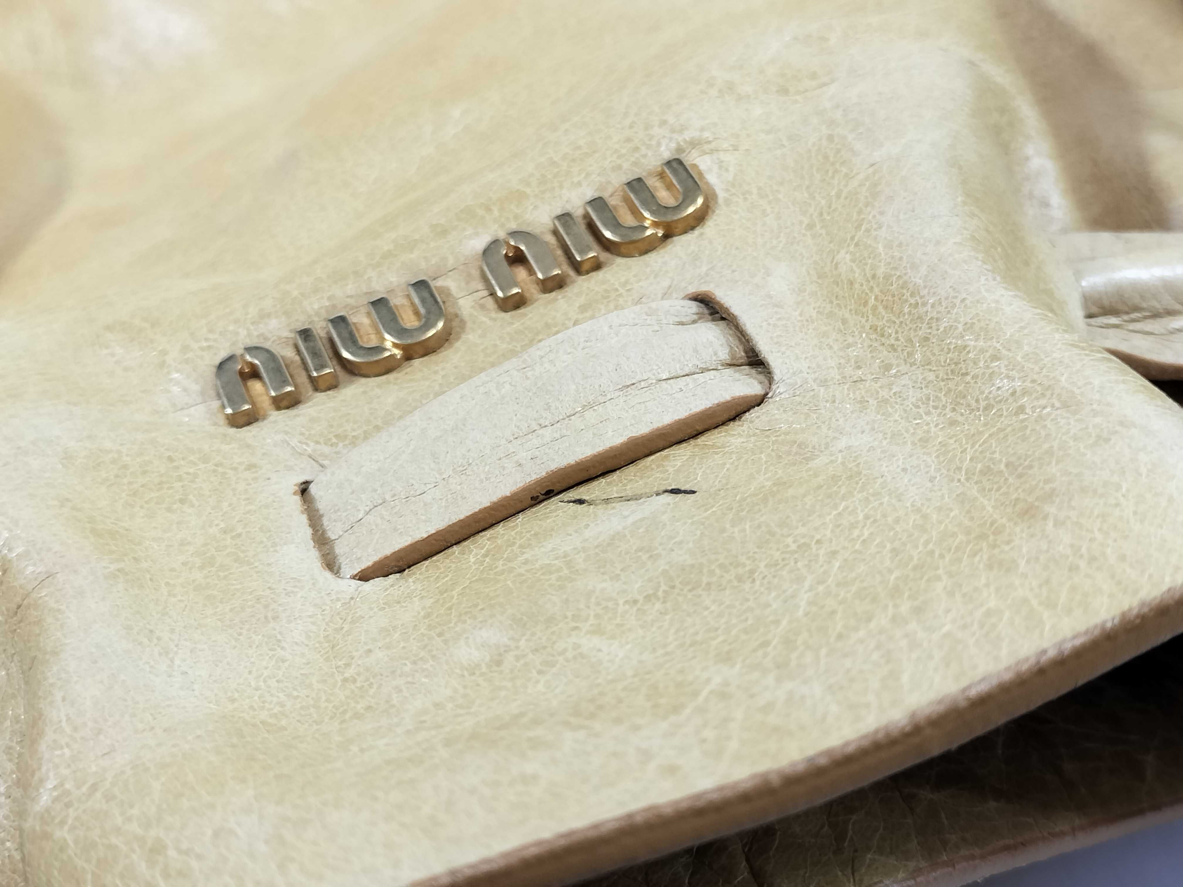 tote bag with side ribbon, yellow leather tote bag — view 12