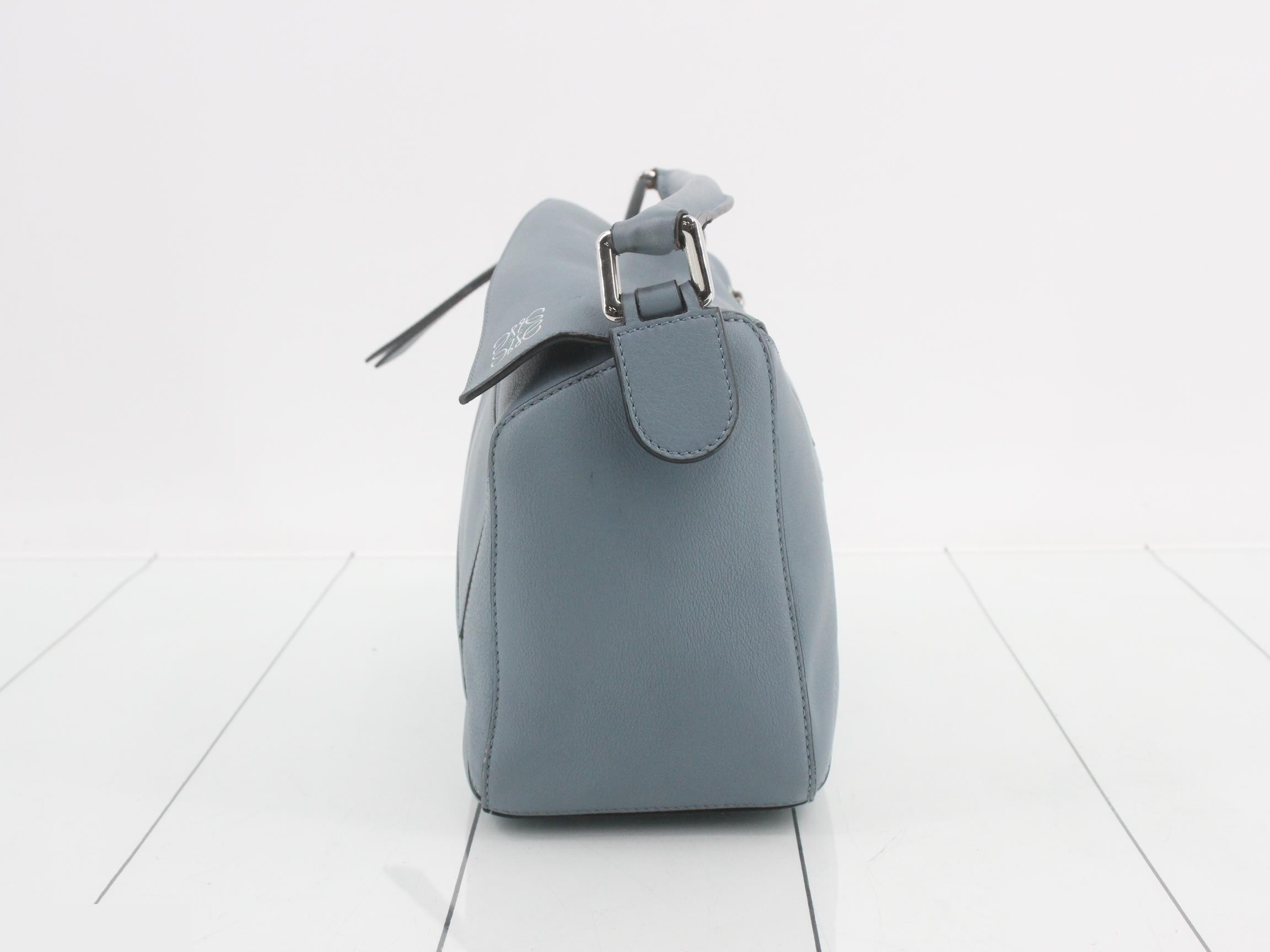 Other lines: Bags & Shoulder Bags - Puzzle Leather - Blue — view 3