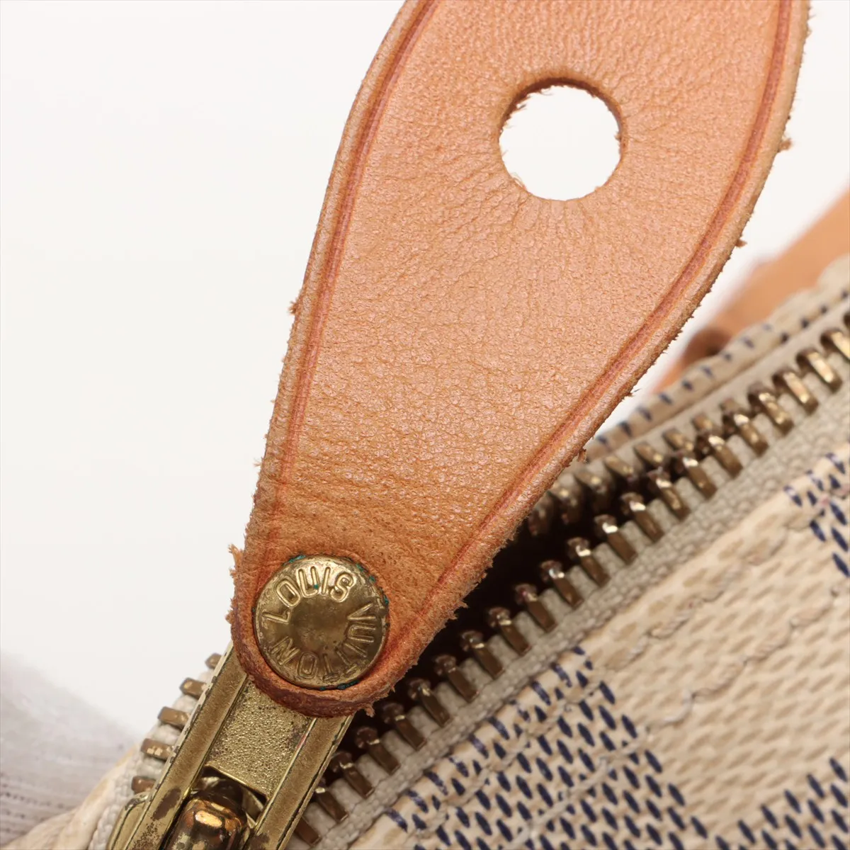 Damier Azur Speedy 30 N41533 BA3182 White — view 14